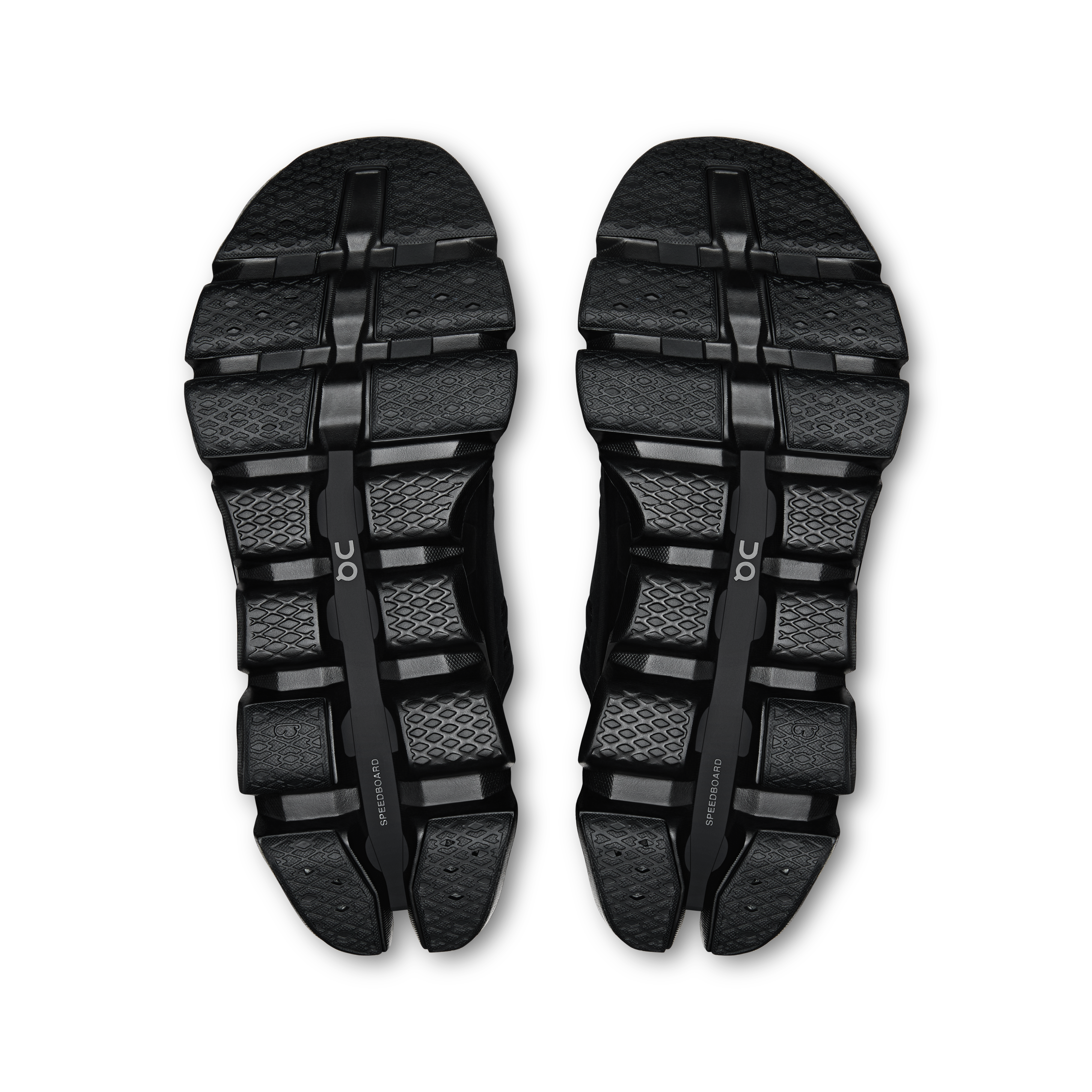 On Cloudswift Amp Black & Black ウィメンズ ロードランニング シューズ