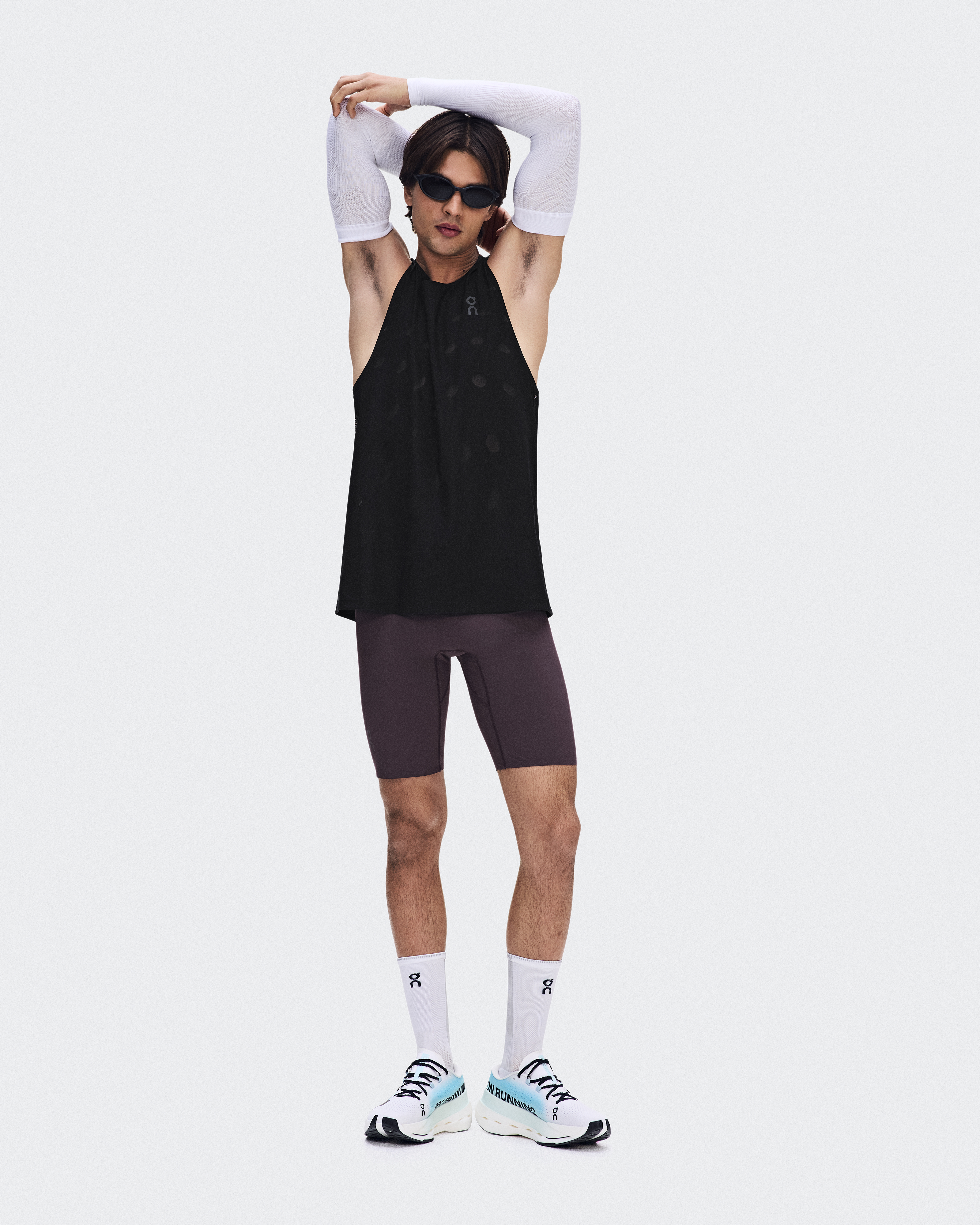Men's Zero Half Tights | Grey | On Thailand