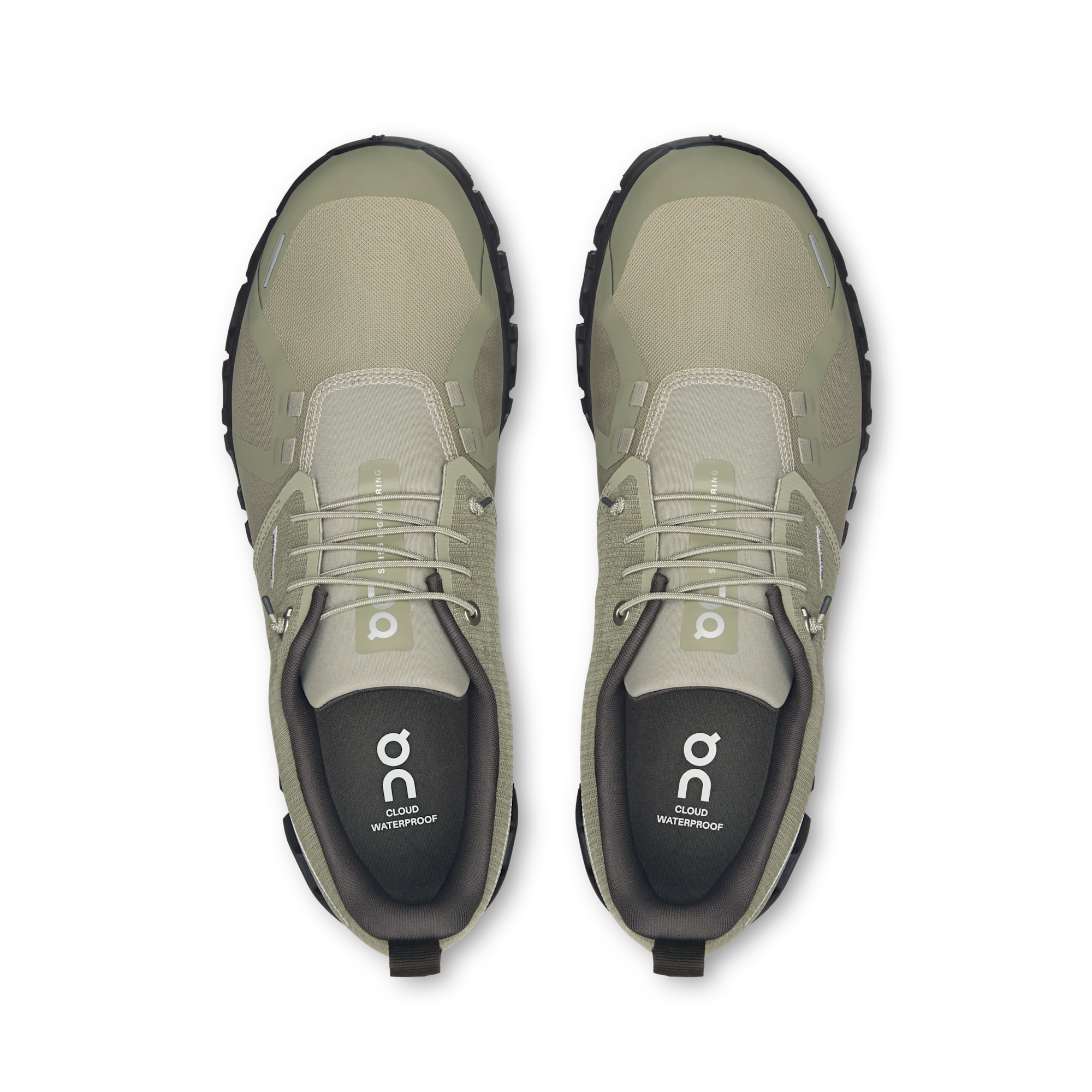 Men's Cloud 6 Waterproof Olive | Espresso - thumbnail 2