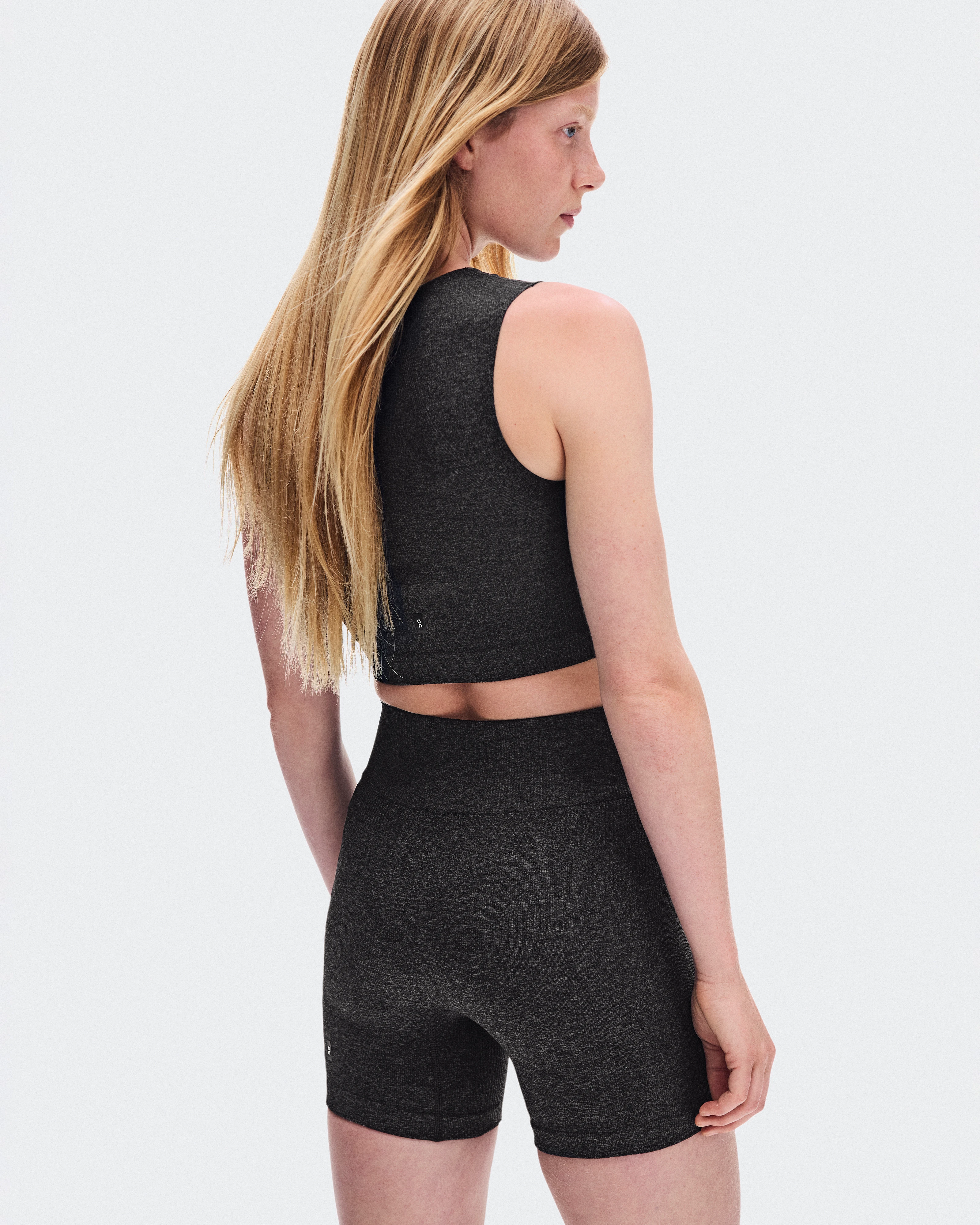 On Studio Knit Shorts Ember Heather Women Tights