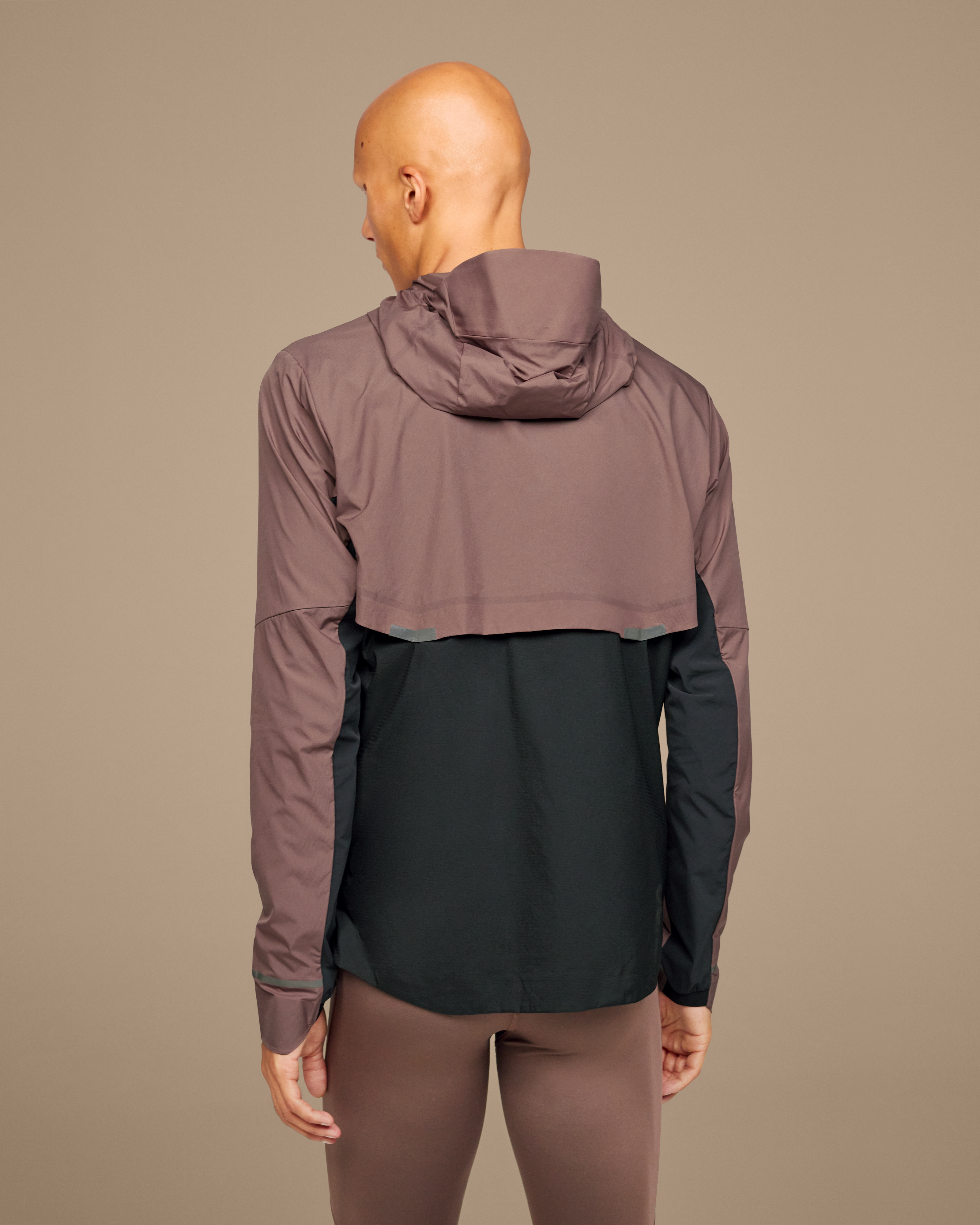 On Weather Jacket Grape & Black Men Jackets