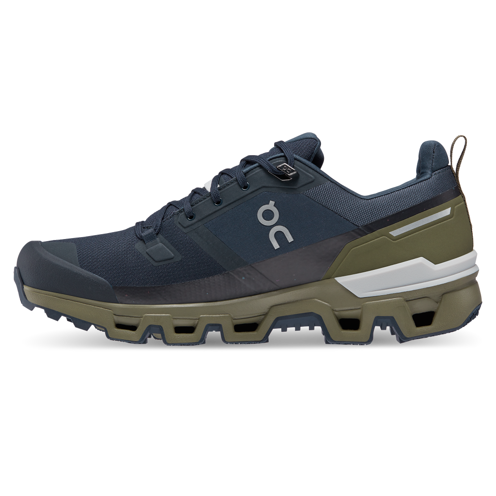Men's Cloudwander Waterproof | Midnight & Olive | On United States