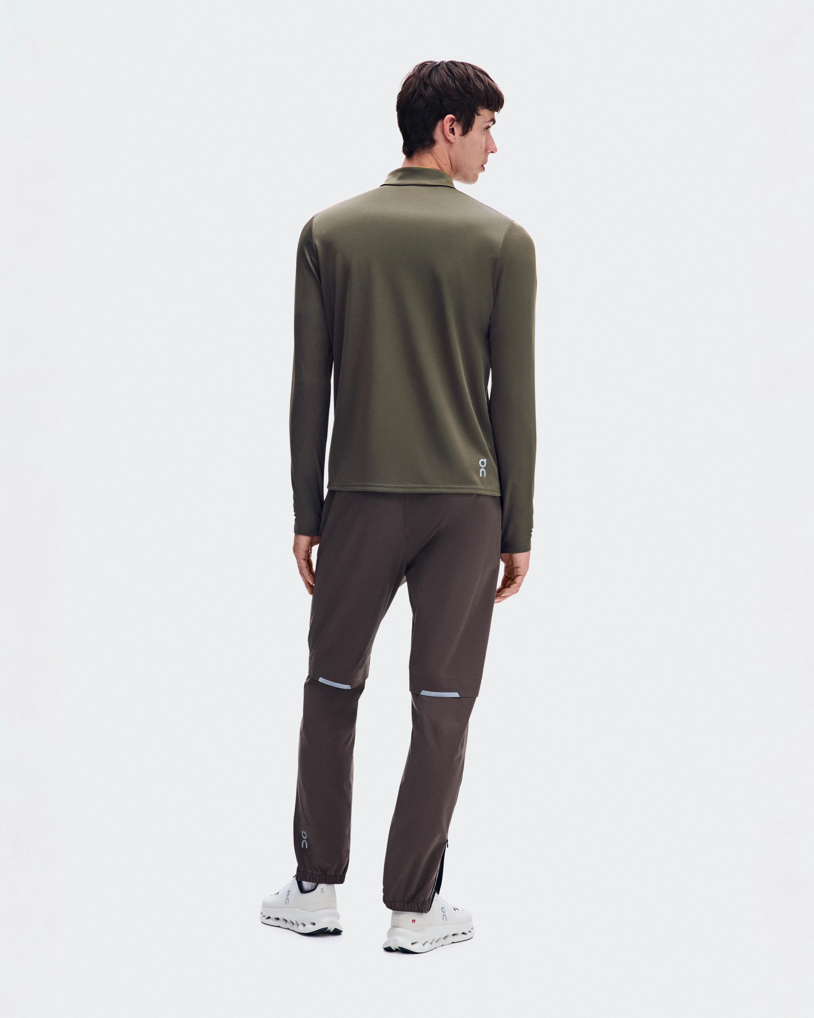 On Core 1/4 Zip Bark Men – Daily running, cool weather running Hoodies and sweatshirts