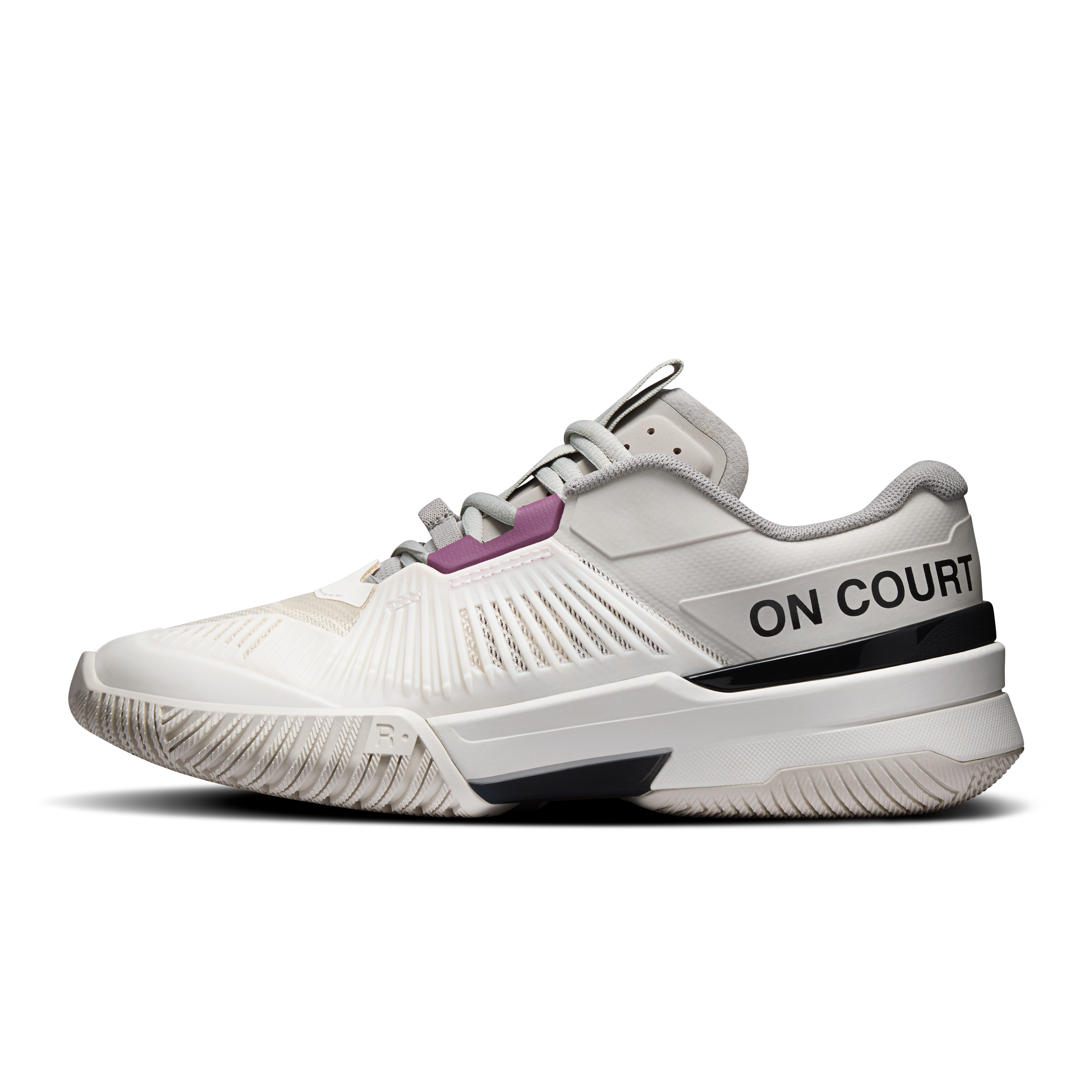 On THE ROGER Pro Fire Grain & Ivory Women Tennis Shoes