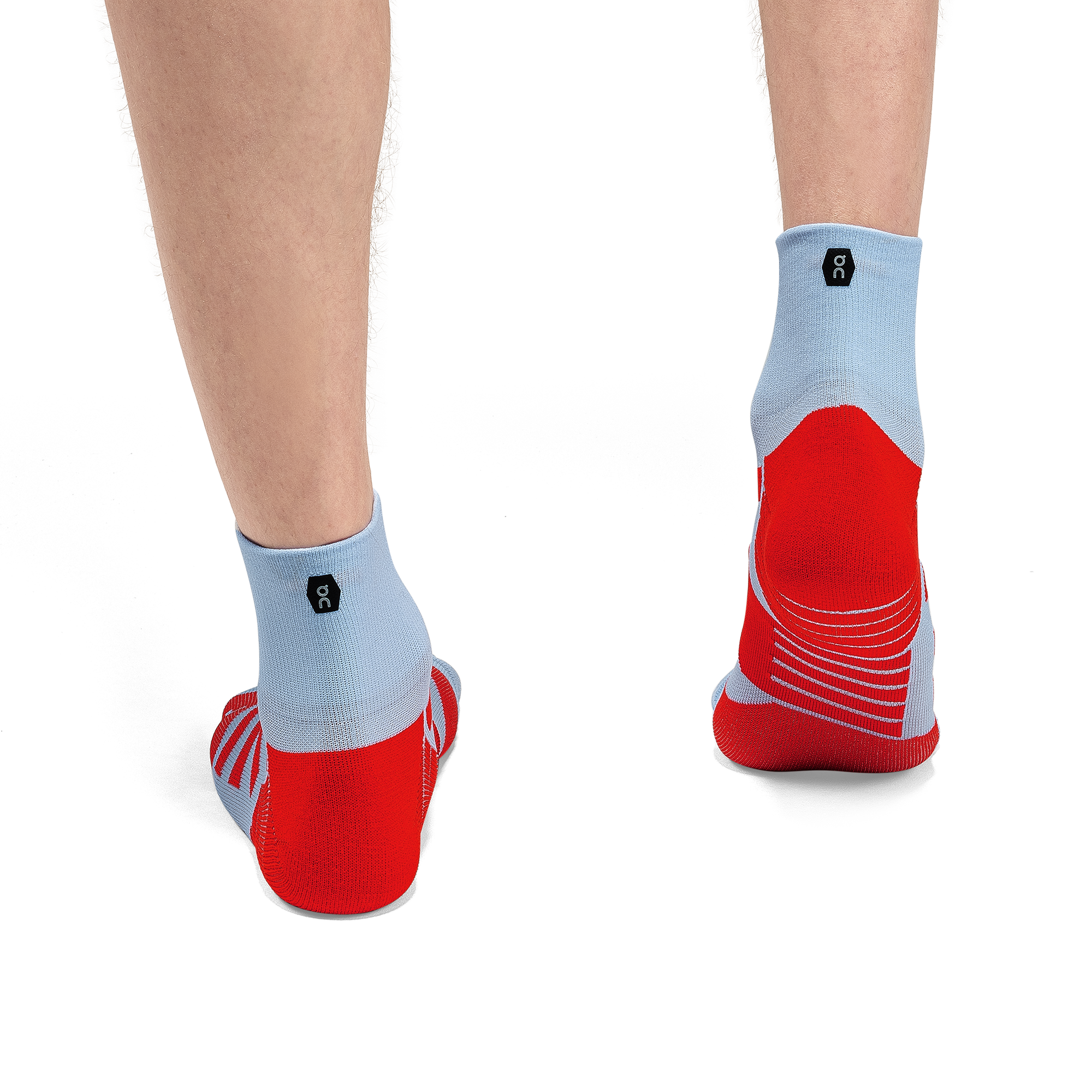 Men's Performance Mid Sock | Blue & Red | On United States