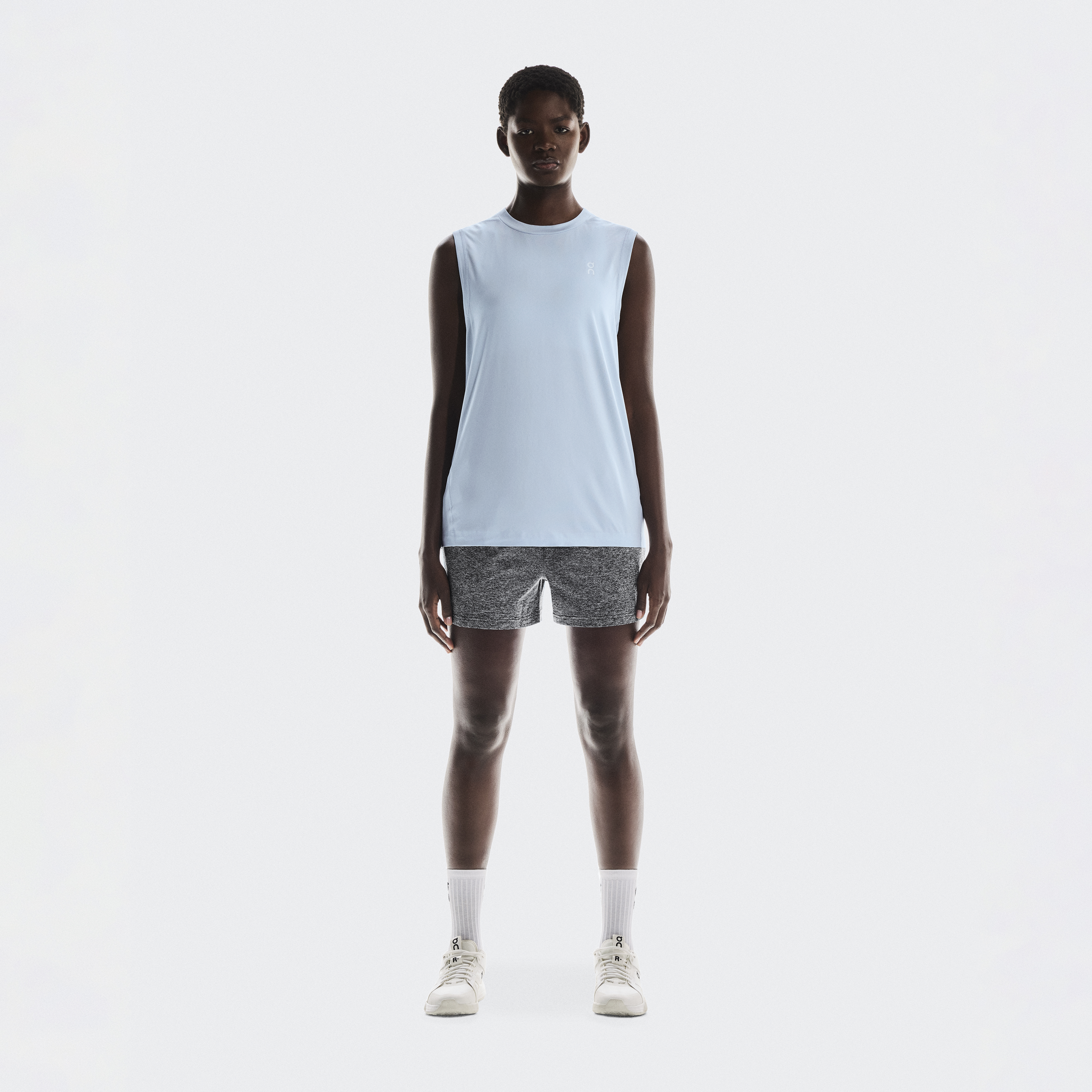 Women's Court Tank | White & Indigo | On Germany