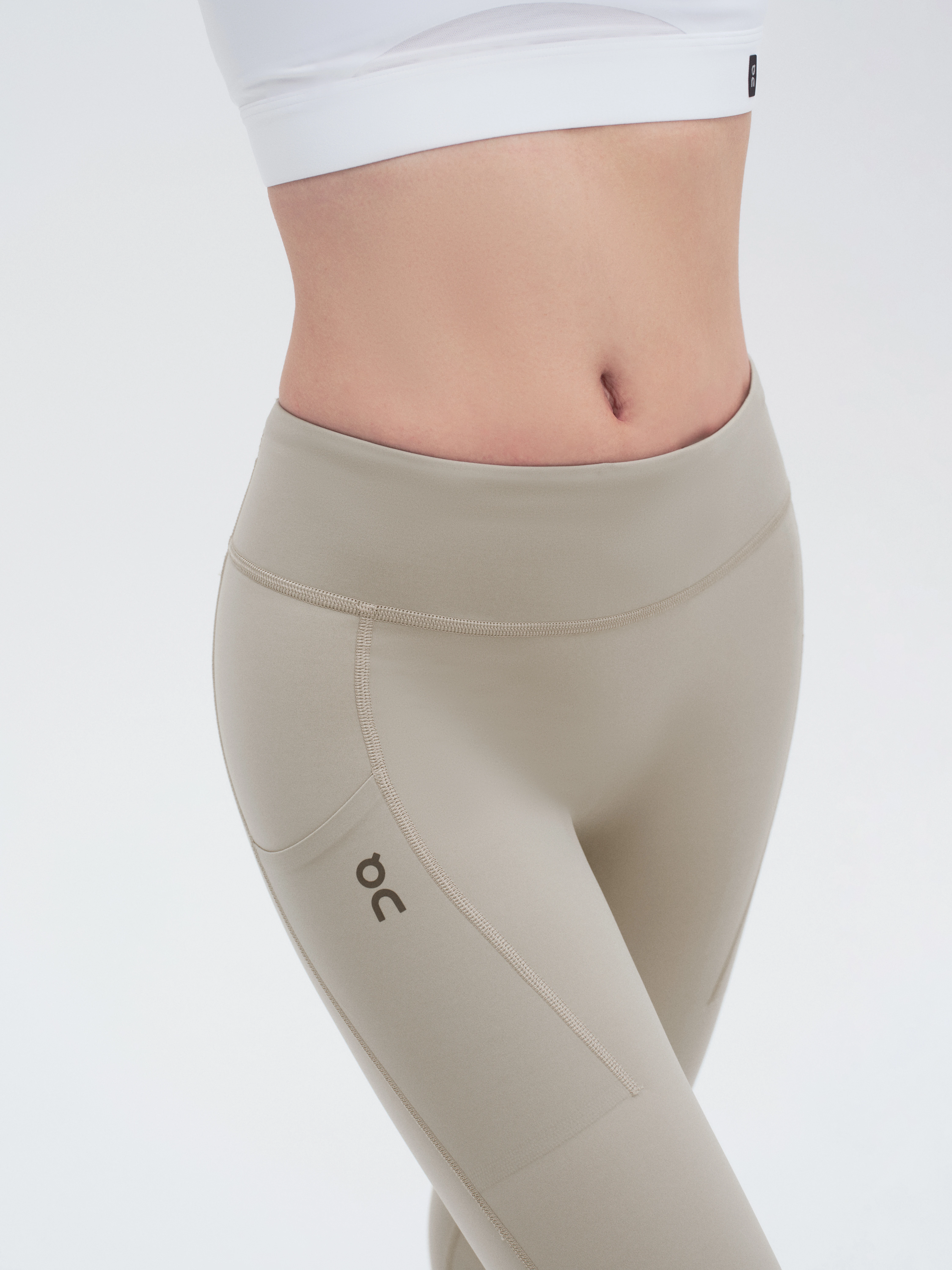 On Performance Tights 7/8 A Brume Women – Road running Tights