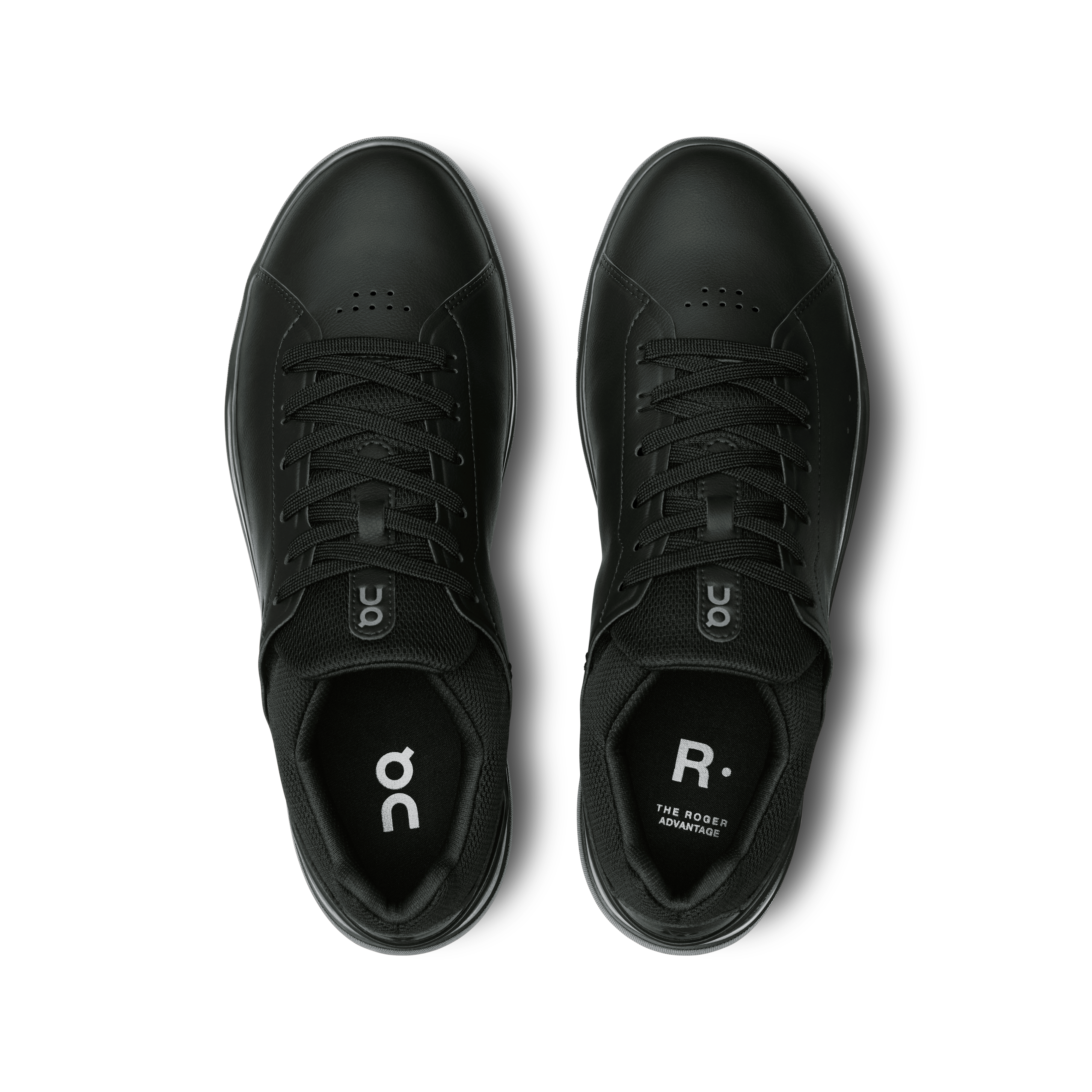 On THE ROGER Advantage All Black Men Active life Shoes