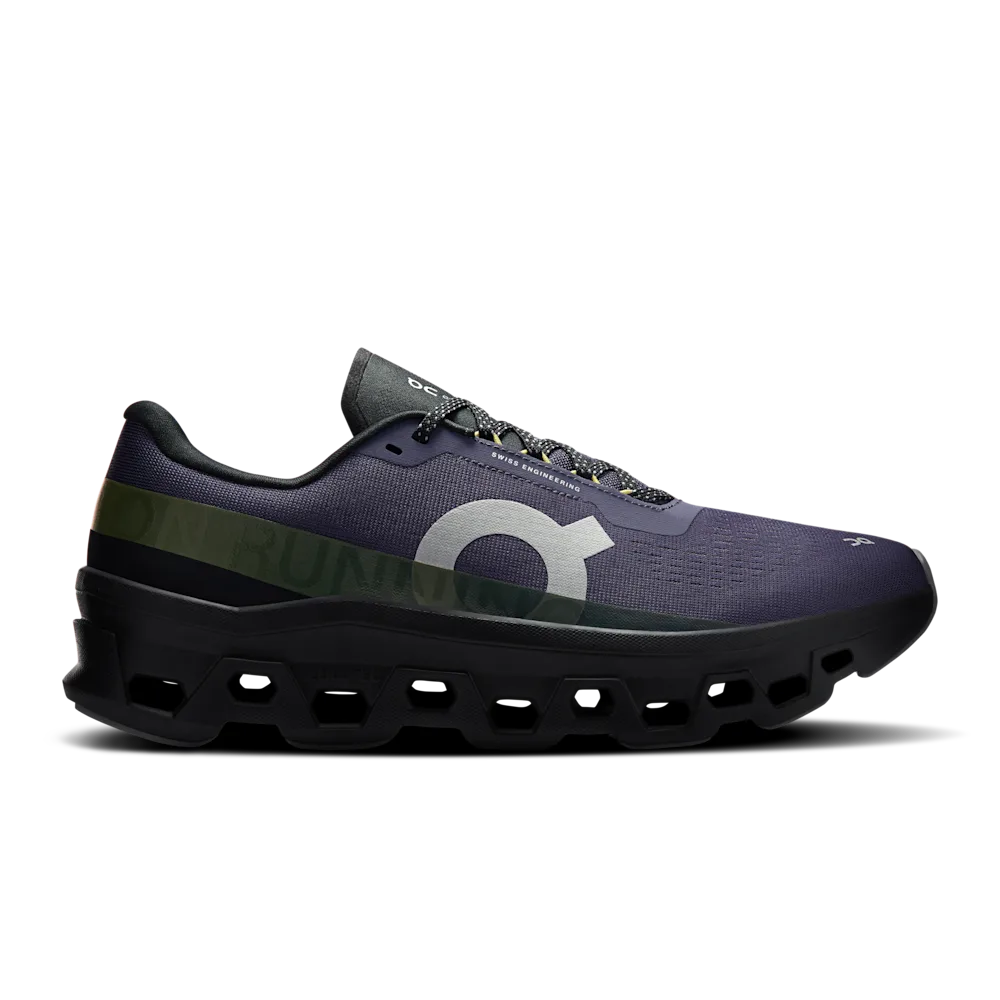 Cloudmonster 1, Flint | Black, vista 1