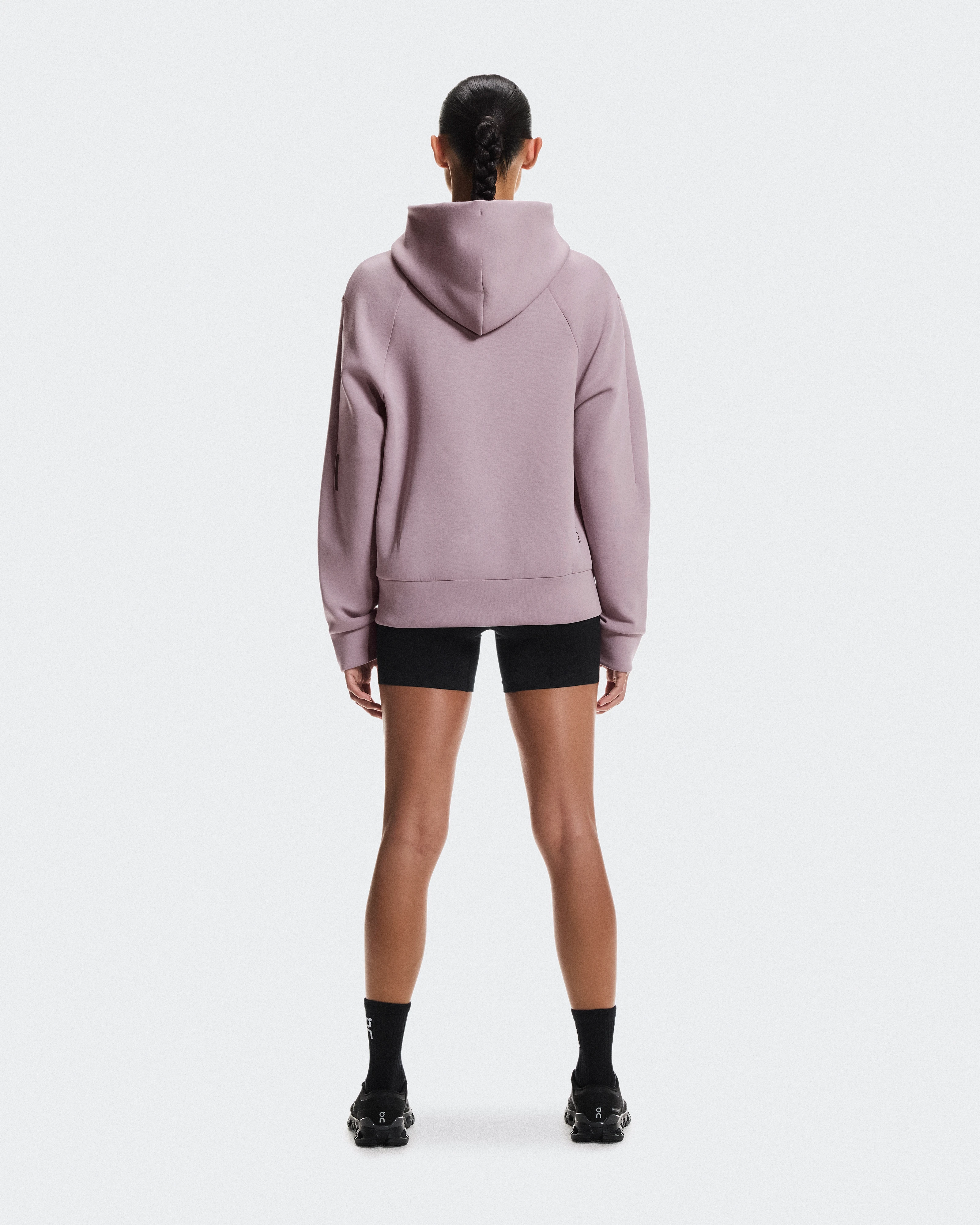 On Focus Tech Zip Hoodie Heron Women Hoodies and sweatshirts