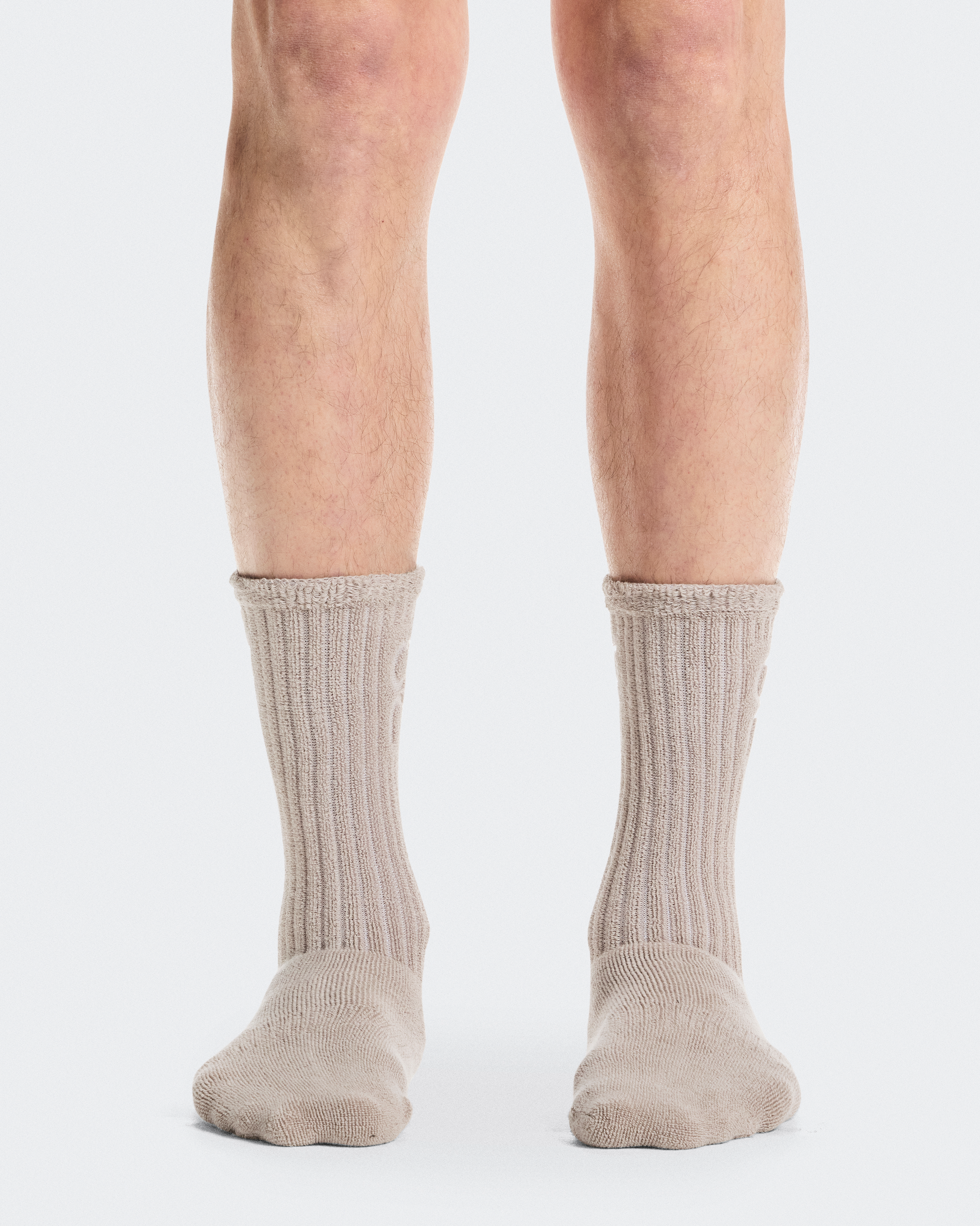 Terry Sock HighUnisex / Fog / 47 - 49
