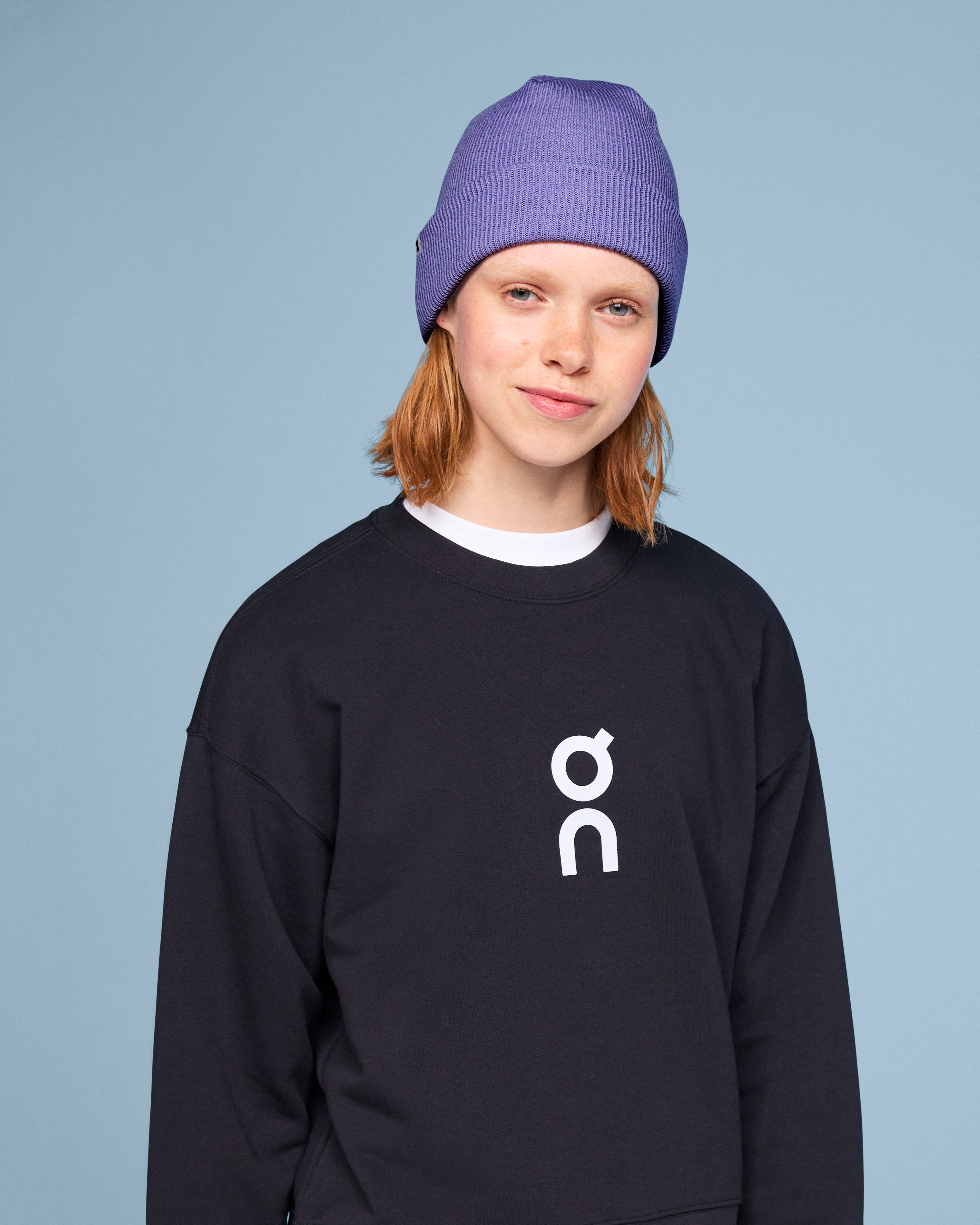 On Merino Beanie Blueberry Unisex Headwear