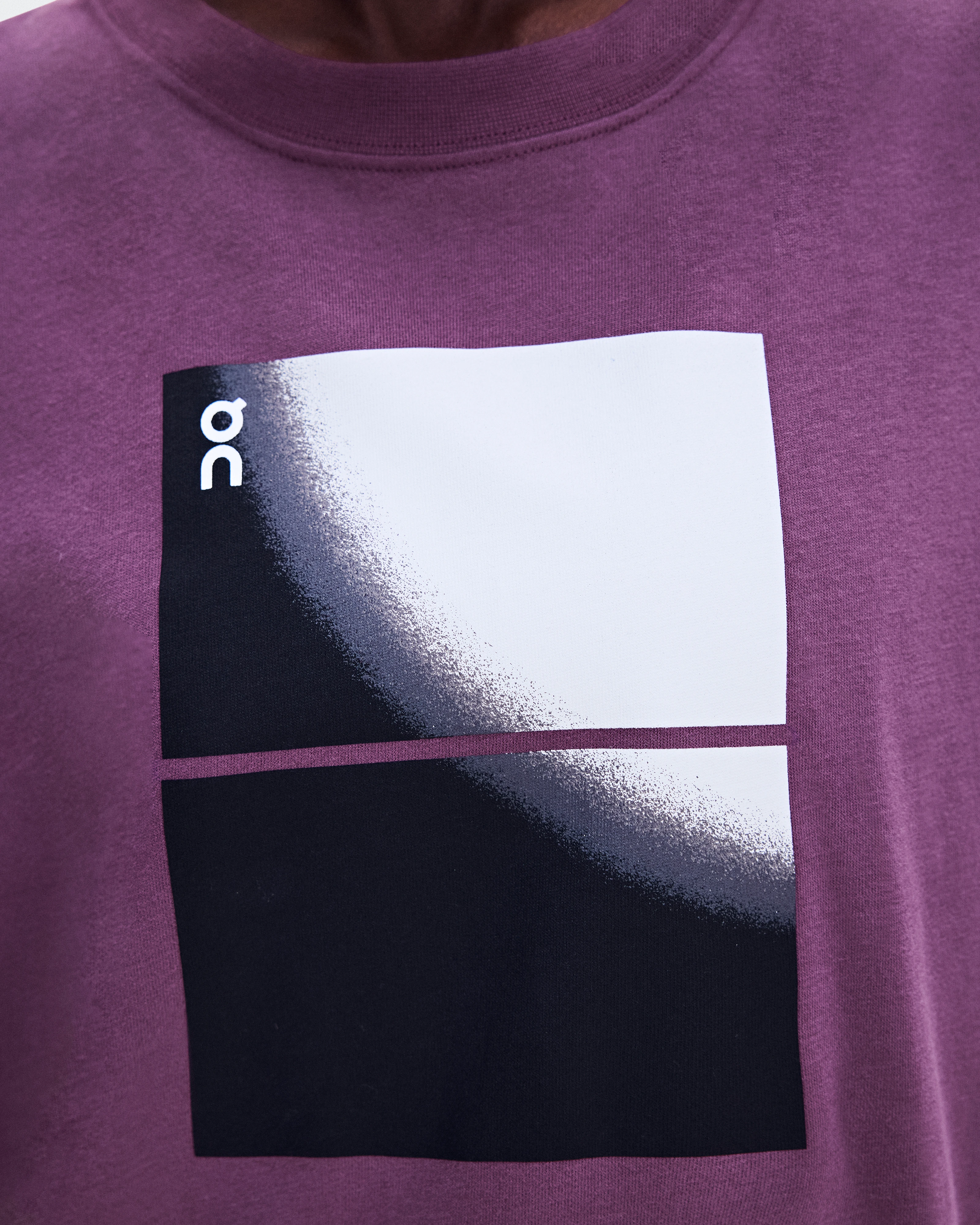 On Club-T Swing Cassis Women Tops and t-shirts