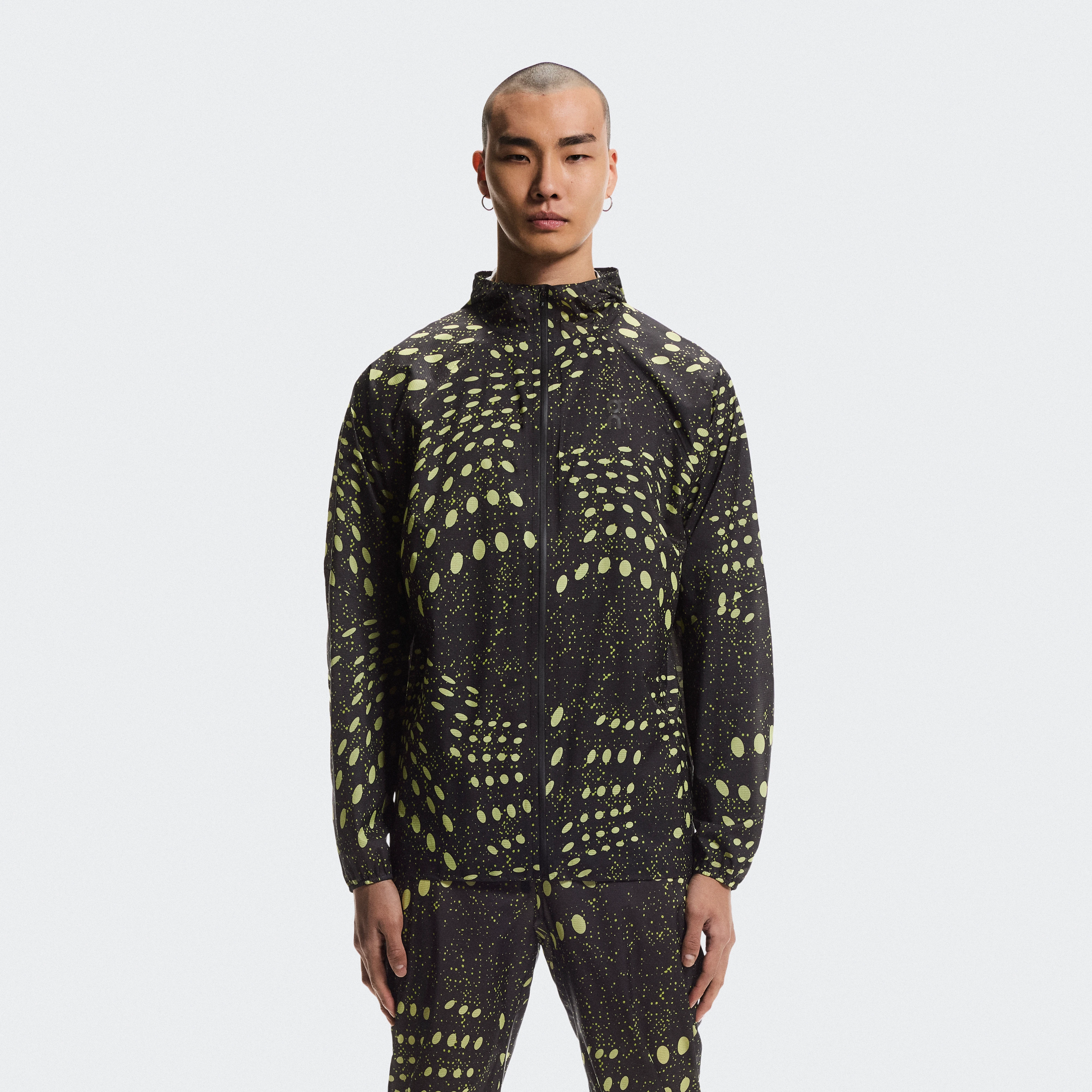 On Ultra Jacket Grey Yellow Men Men – Trail running, outdoor, waterproof Jackets