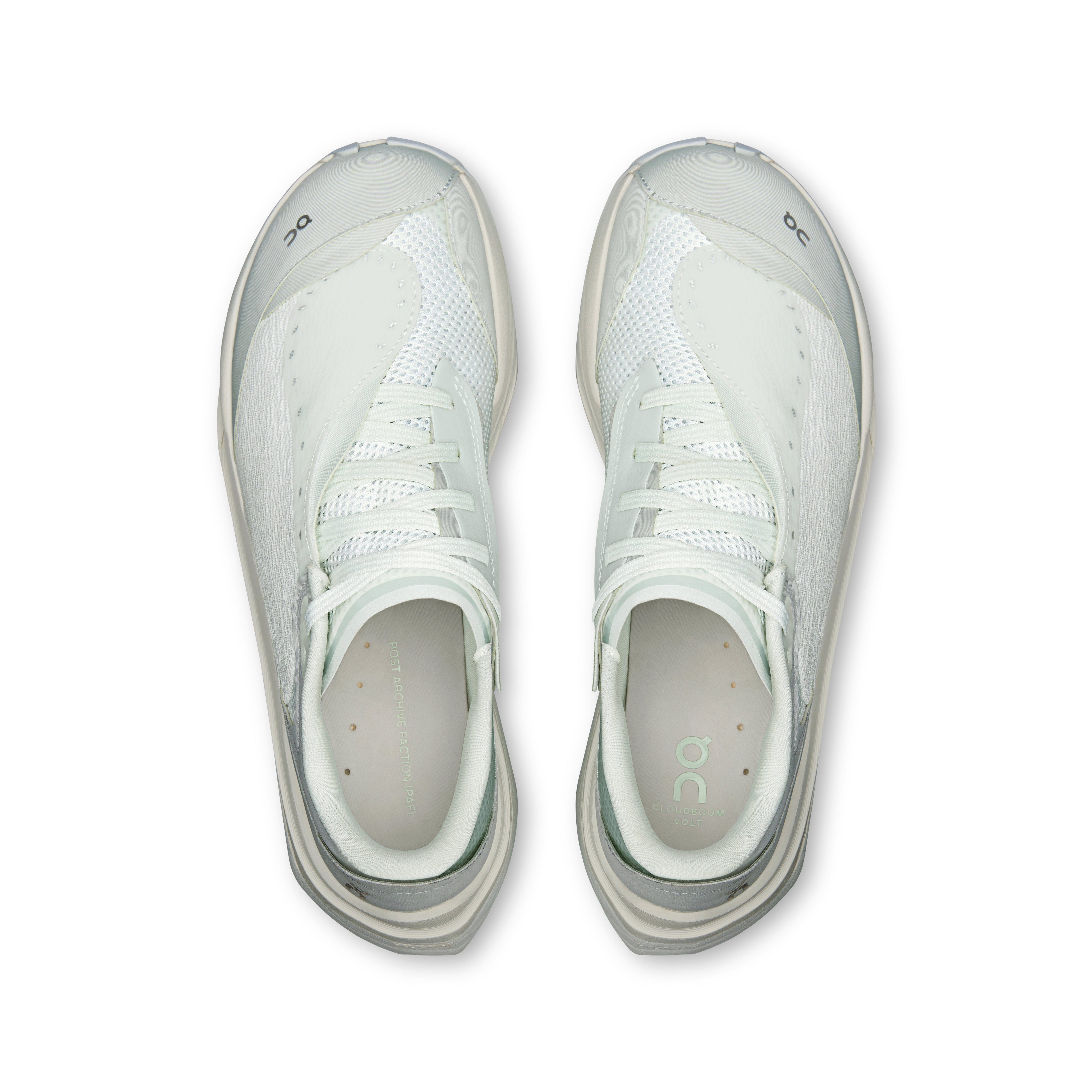 On Cloudboom Volt PAF White & Gale Women Road running Shoes