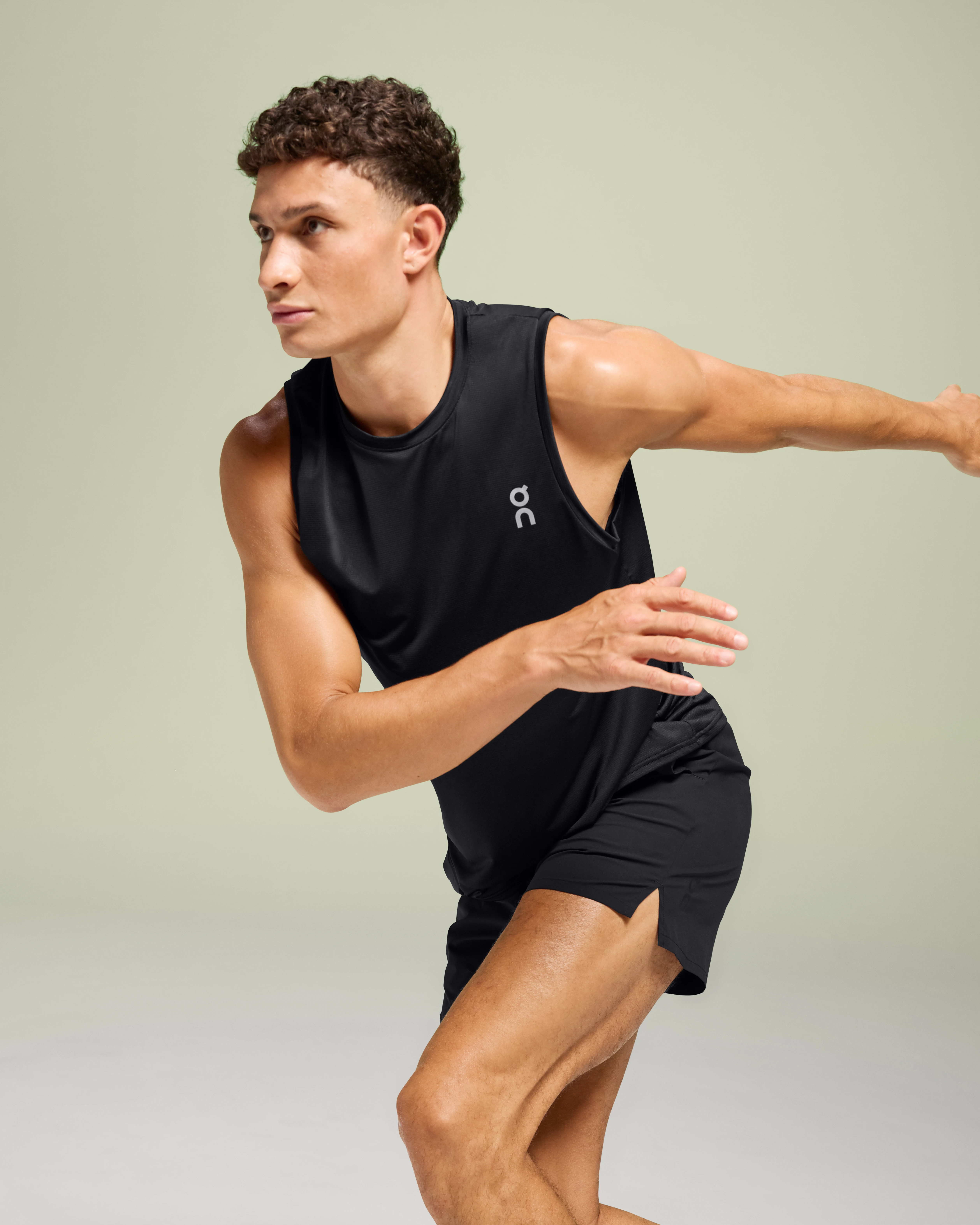 On Core Tank Black Men Tops and t-shirts