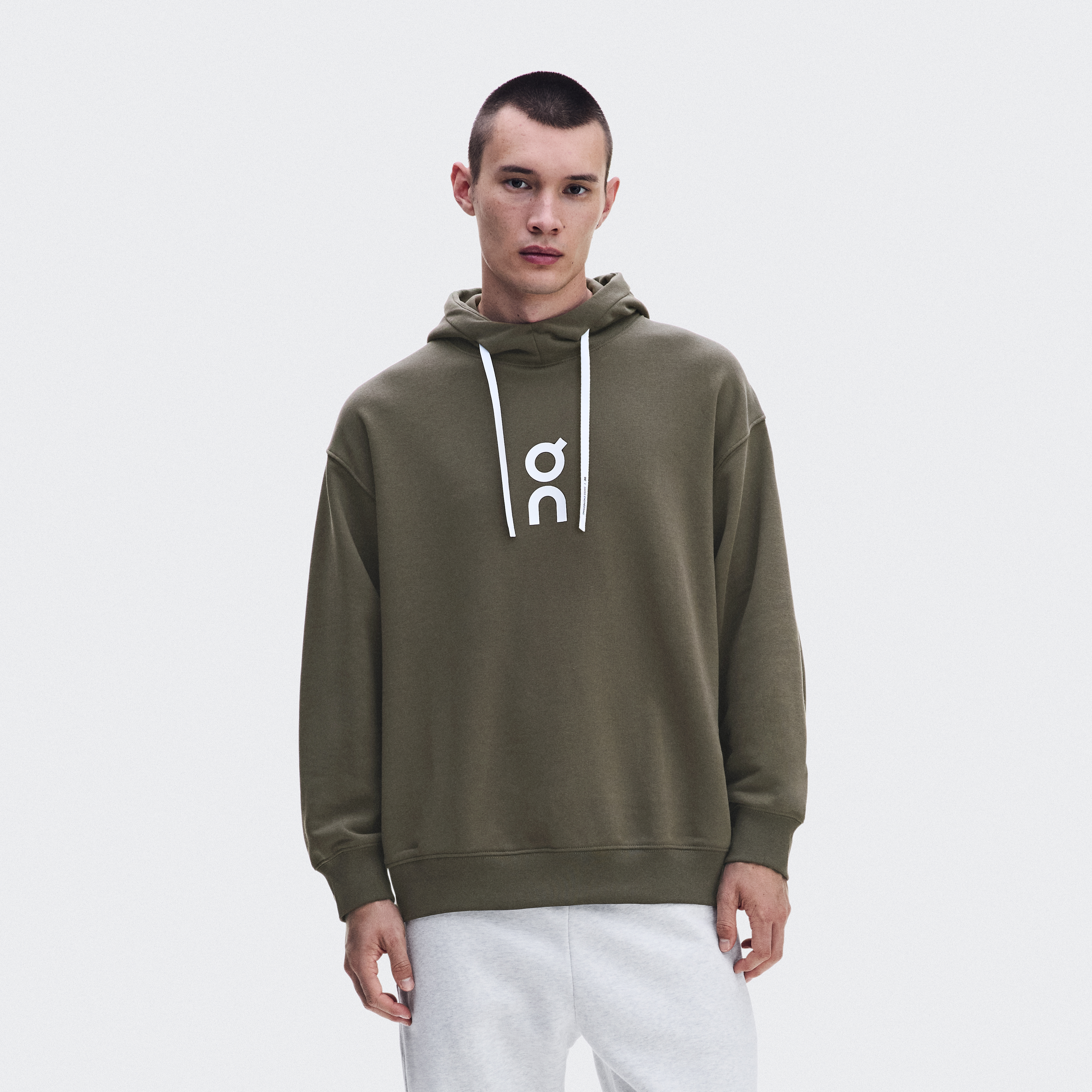 Club Hoodie in Bark