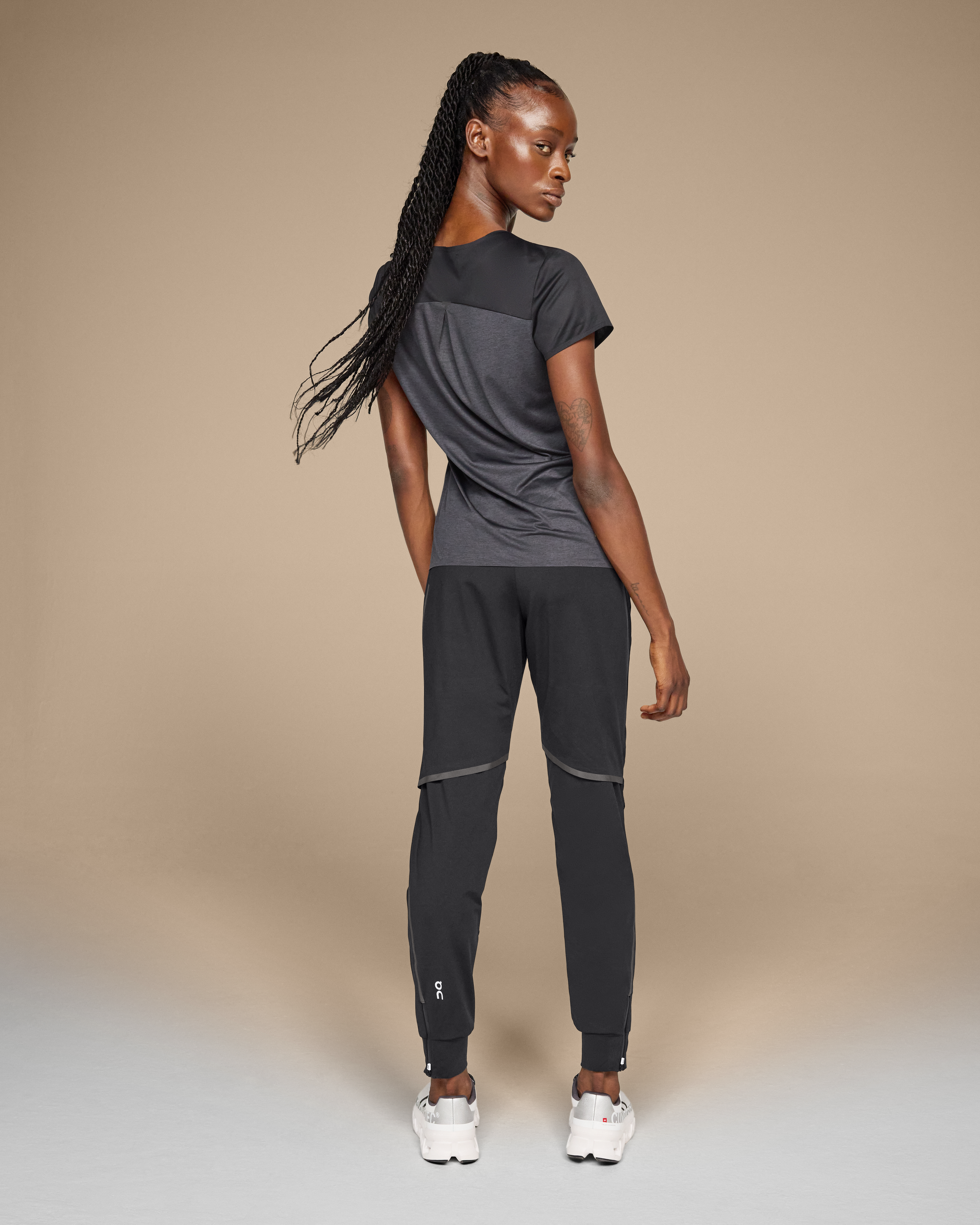 Women's Running Pants OAC Black