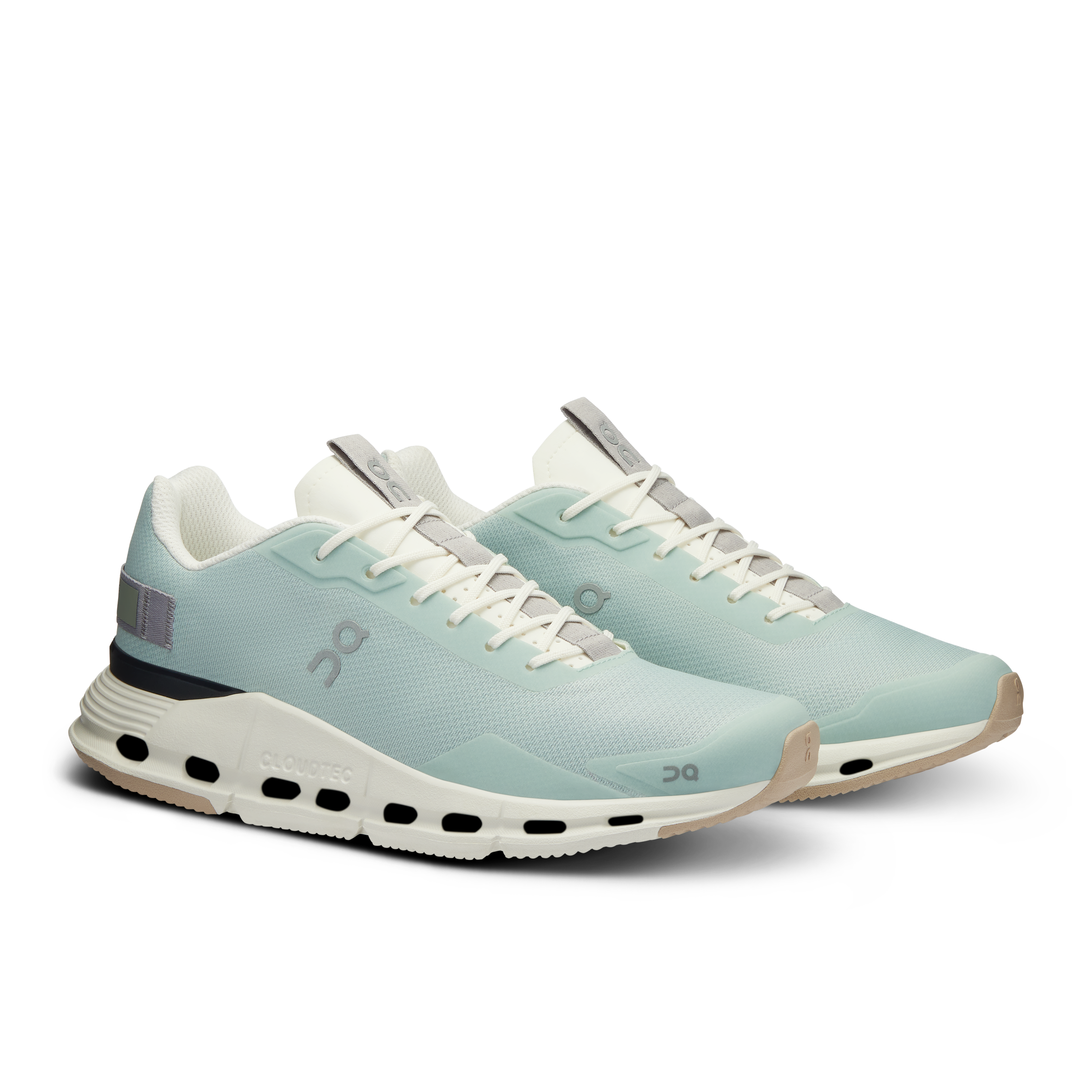 On Cloudnova Form Mineral & Ivory Mujer Vida activa Calzado