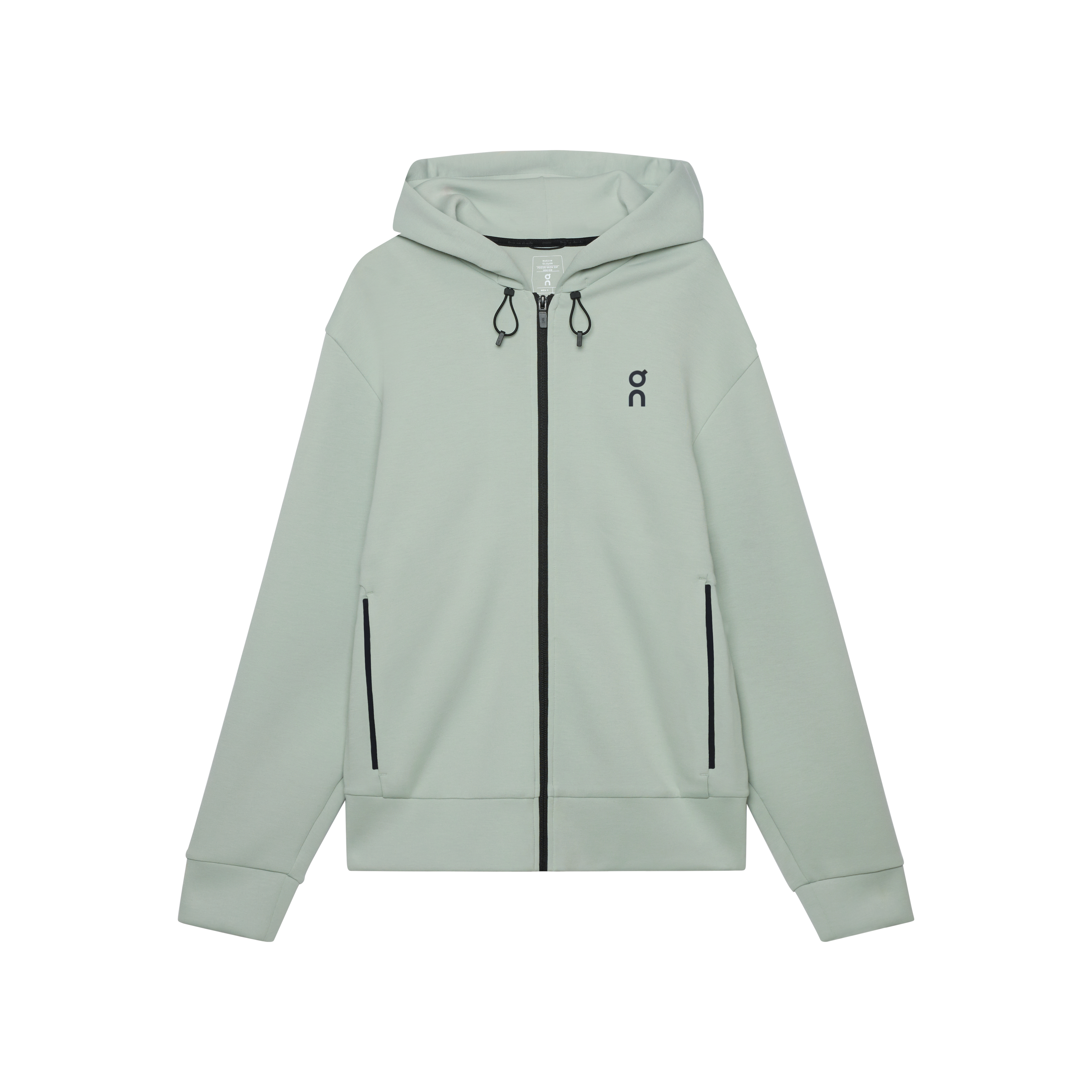 Focus Tech Zip Hoodie in Mineral