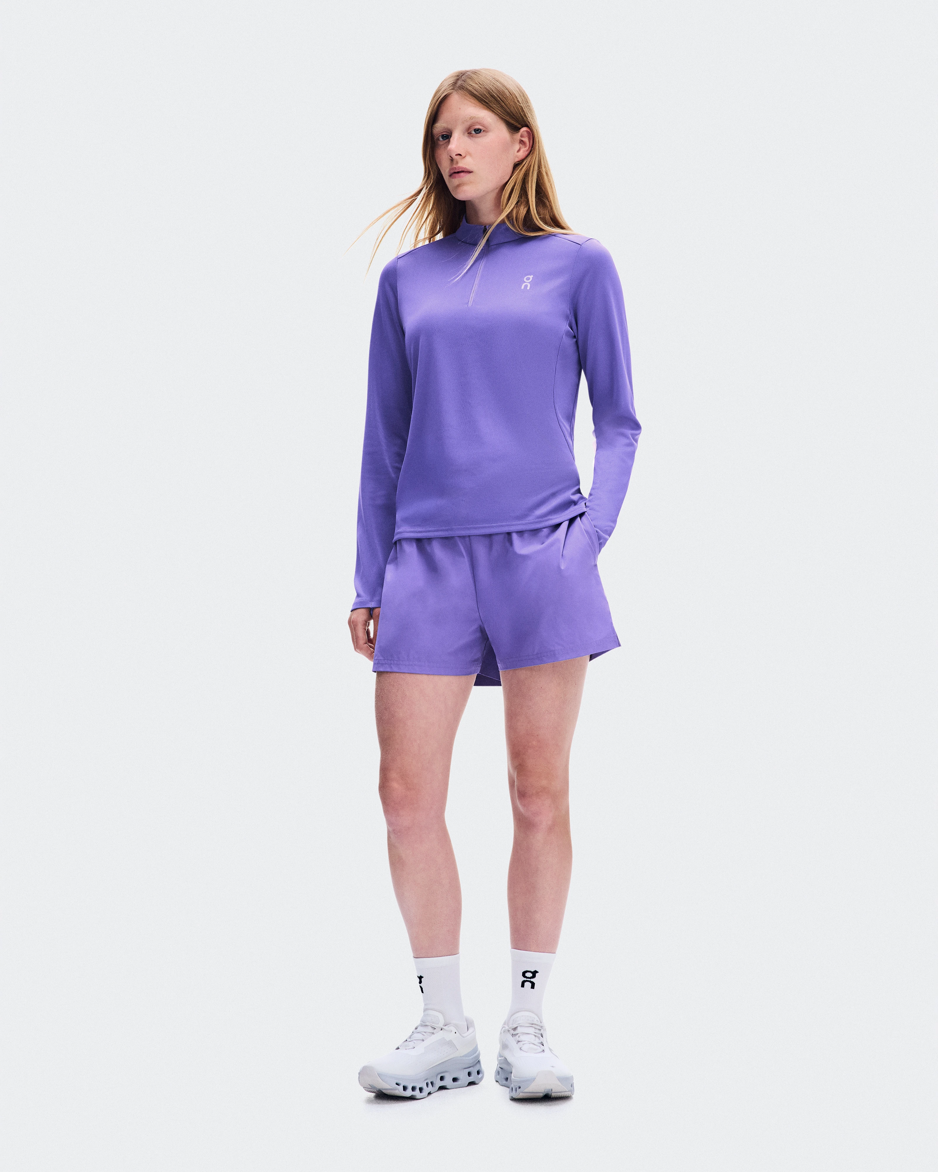 On Core 1/4 Zip Juniper Women Jackets