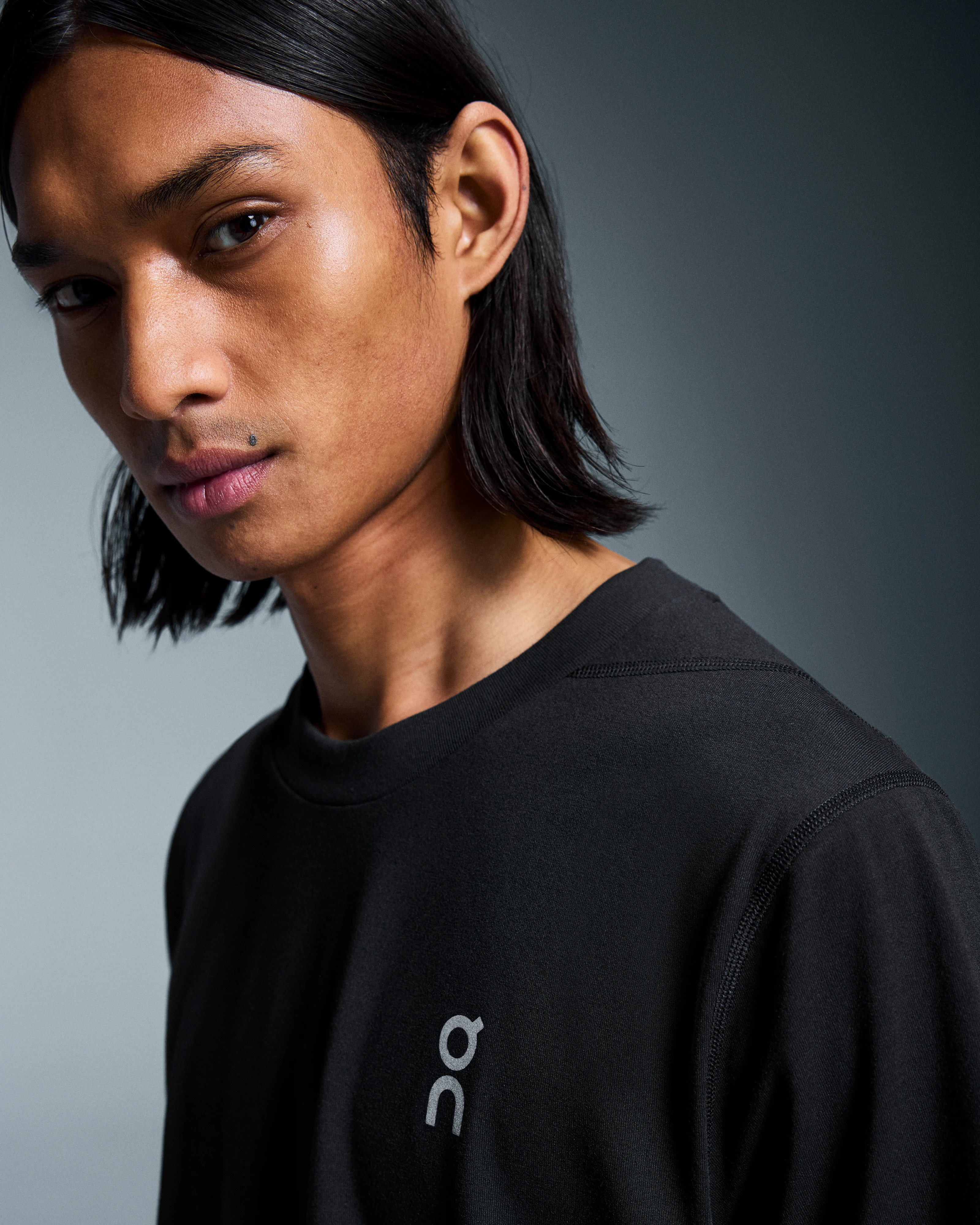 On Train-T Black Men Tops and t-shirts