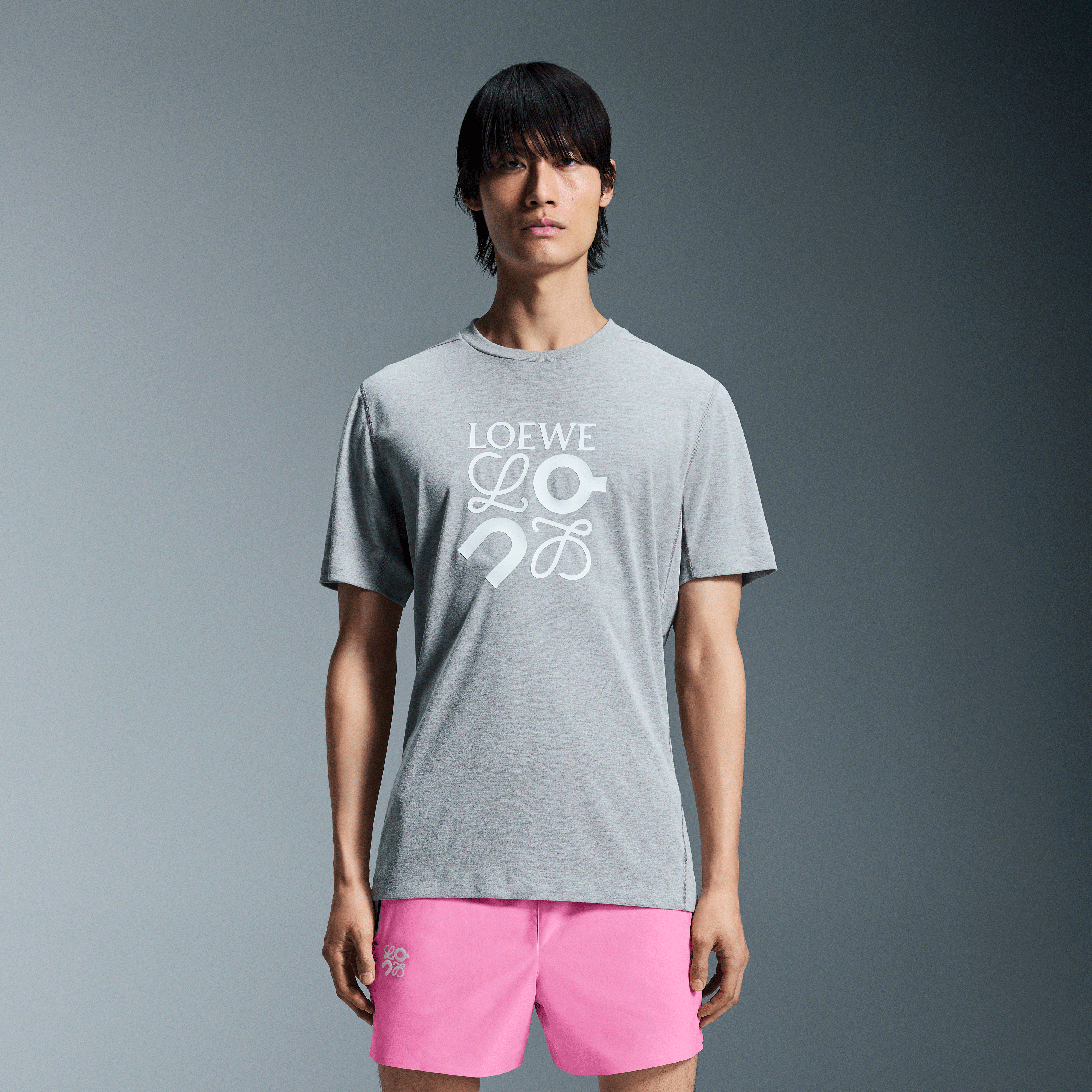On Active T-Shirt LOEWE Grey Men Men – Versatile workouts, limited edition, LOEWE × On Tops and t-shirts