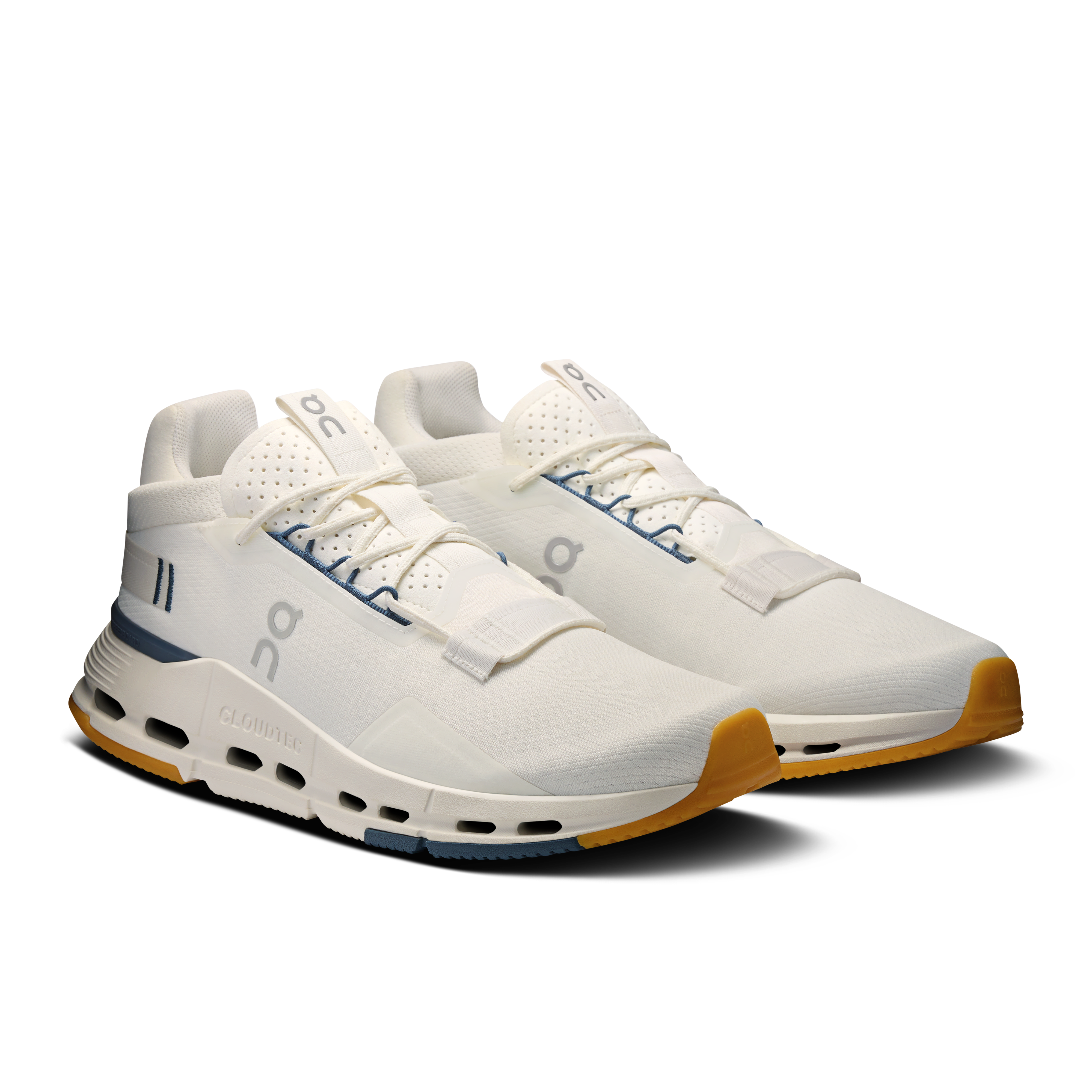 On Cloudnova 2 Ivory & Steel Homme Active Life Chaussures