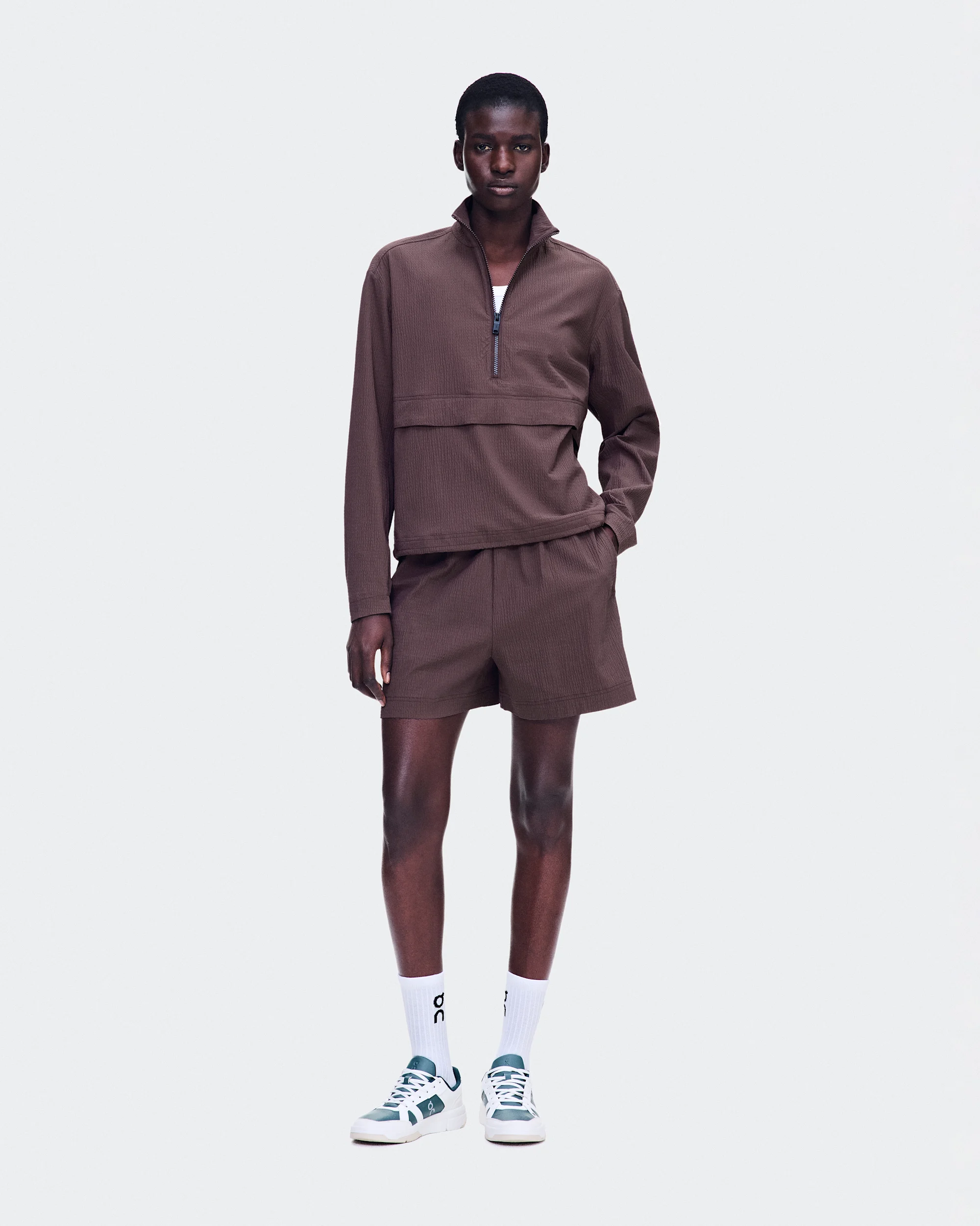 Women's Courtside 1/2 Zip Eaze Brume - thumbnail 8
