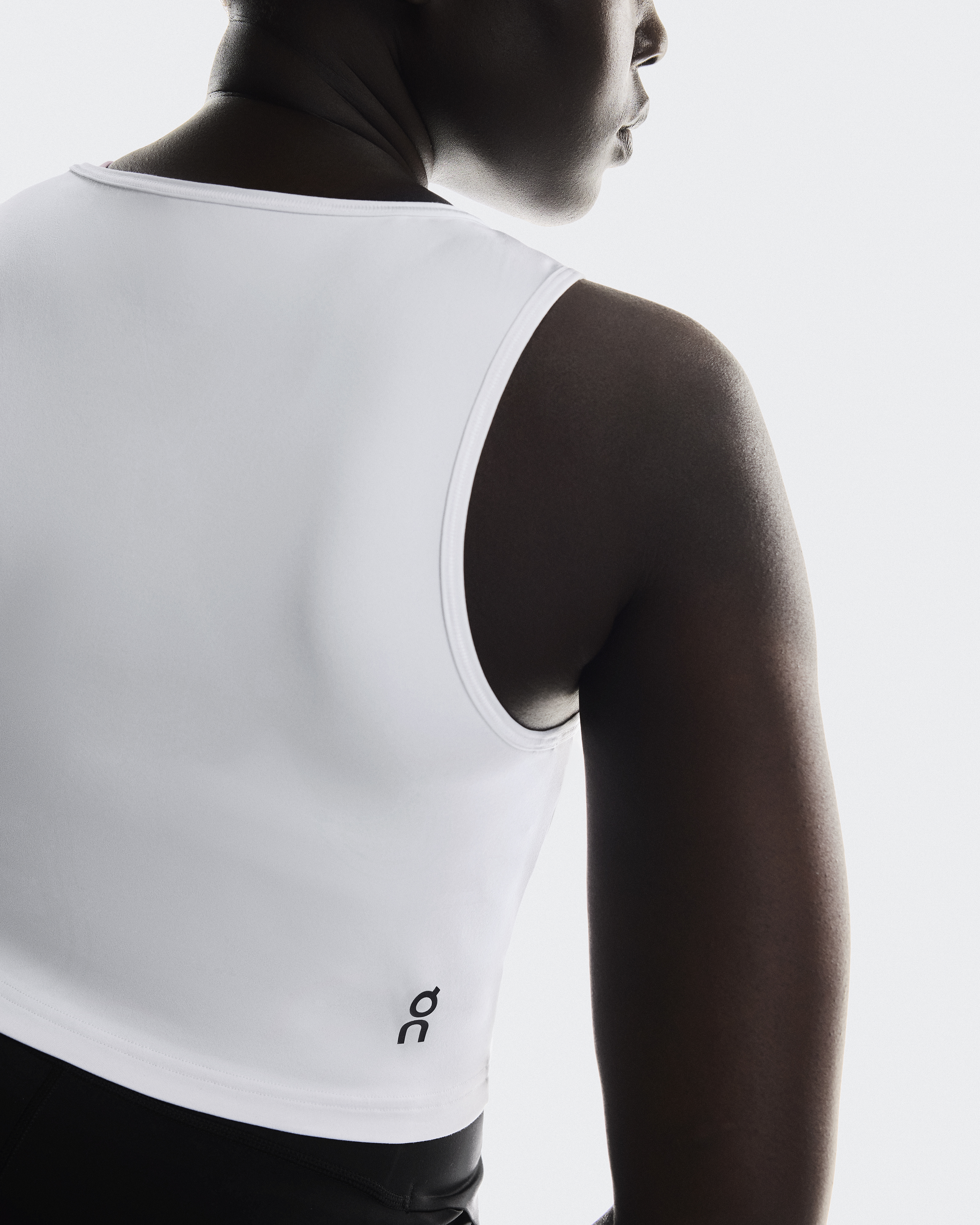 Women's Studio Cut-Out Crop | White | On United States