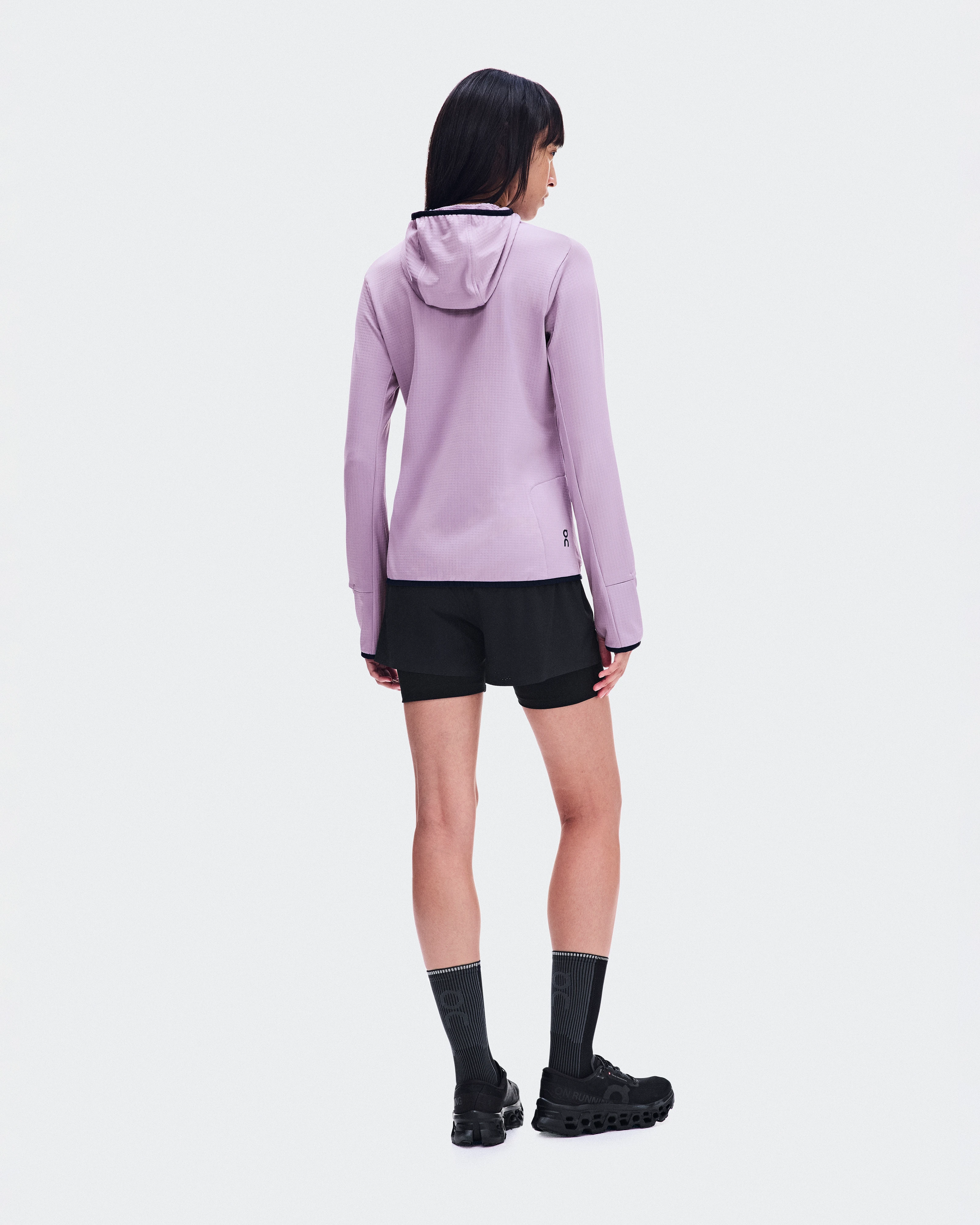 On Climate Zip Hoodie Mallow Women Hoodies and sweatshirts