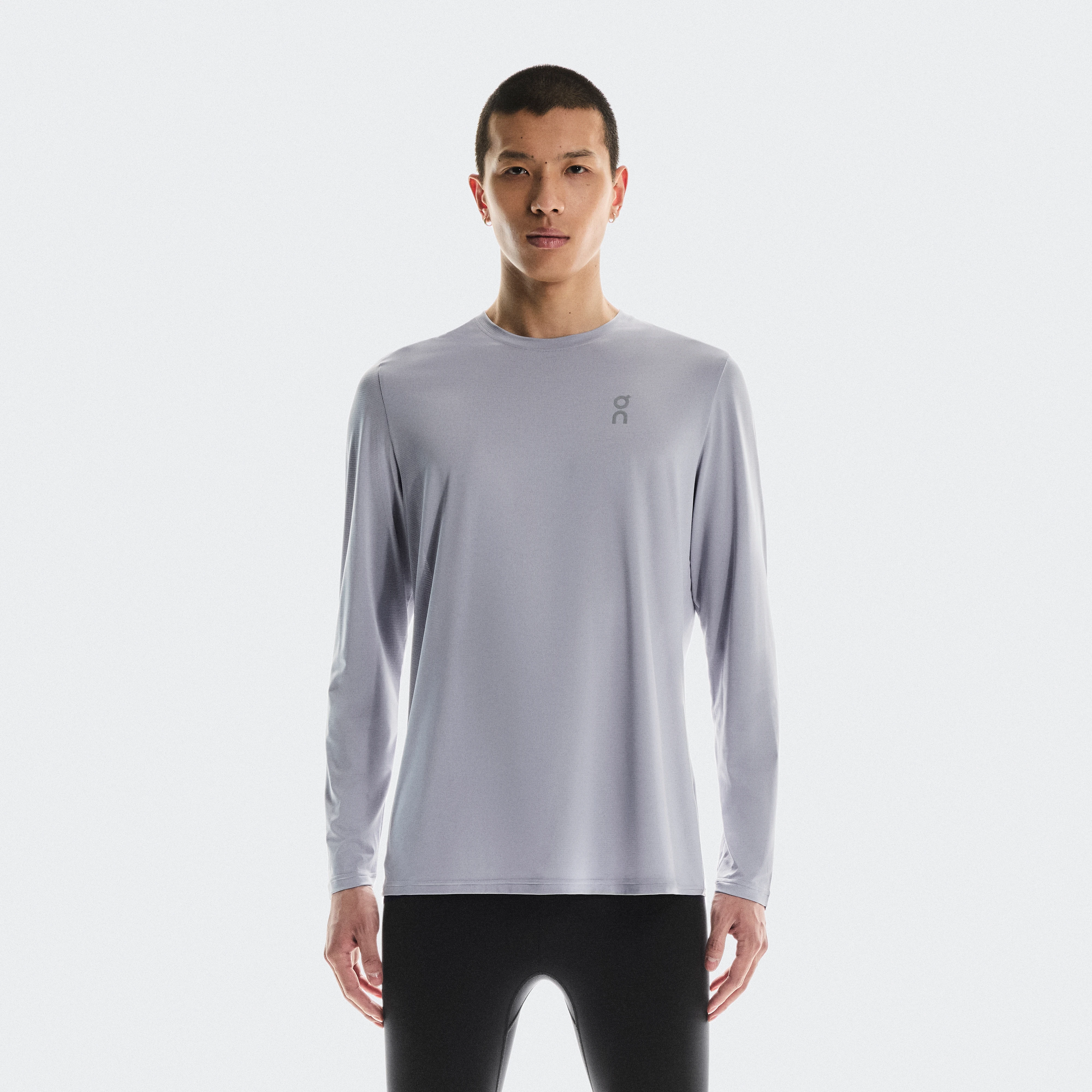 On Core Long-T Pink Men Men – Cold-weather runs, basics, recovery Tops and t-shirts