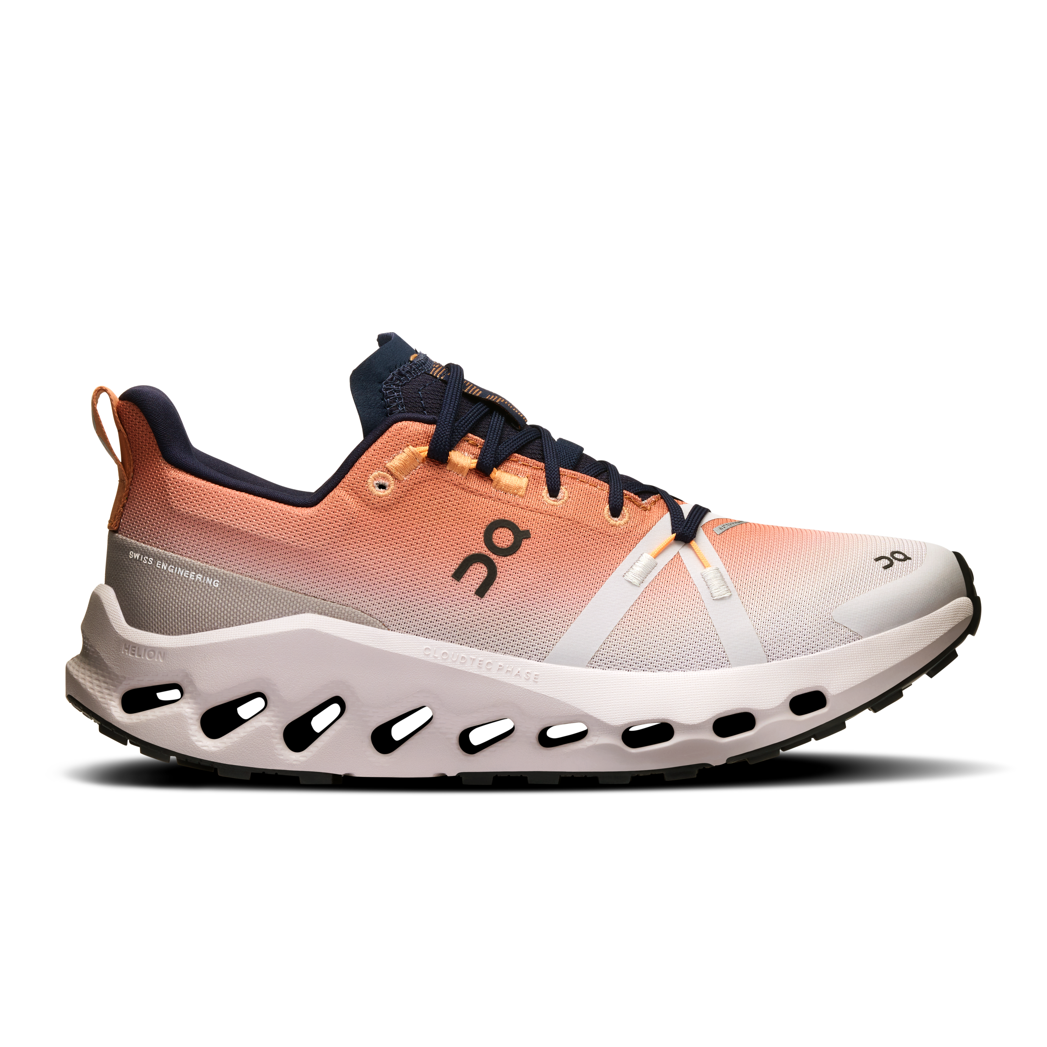 Cloudsurfer Trail Waterproof Running Shoe in Sandstone/Silver