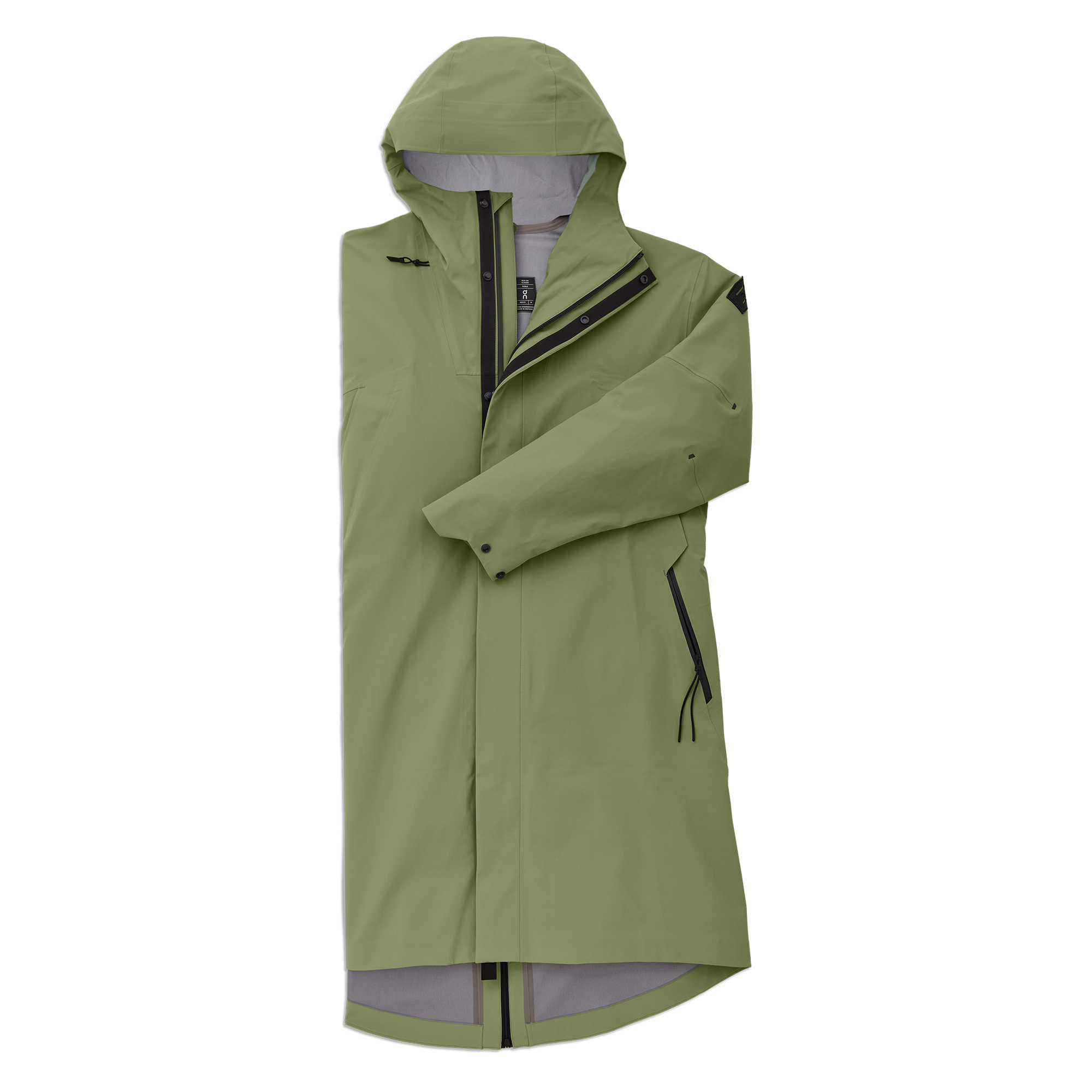 LARGE HOOD PARKA 429T パーカー グリーン Extra Long Quilted Hooded Parka Coat - Green | Levi's® US