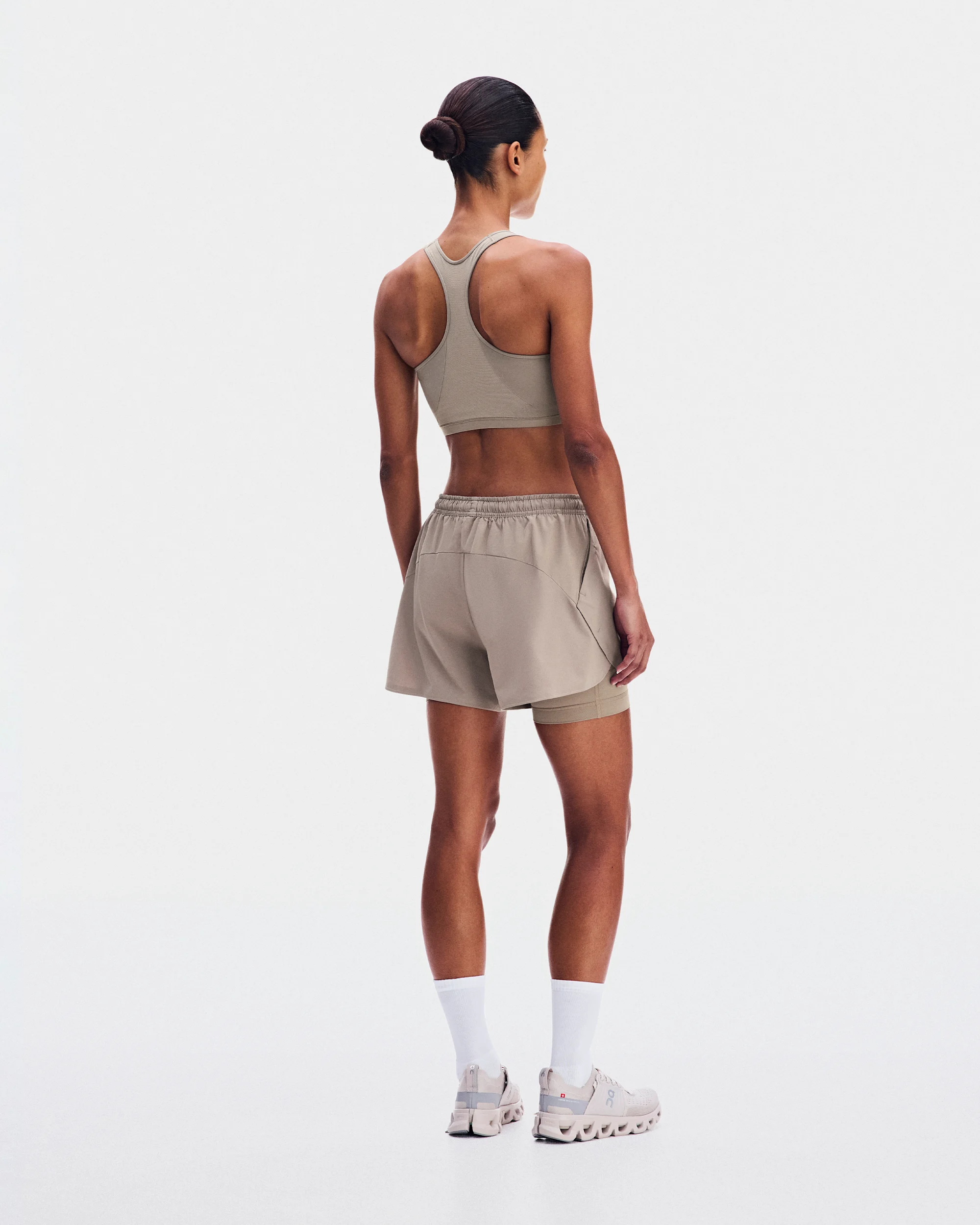 Women's Train 2-in-1 Shorts Clay - thumbnail 3