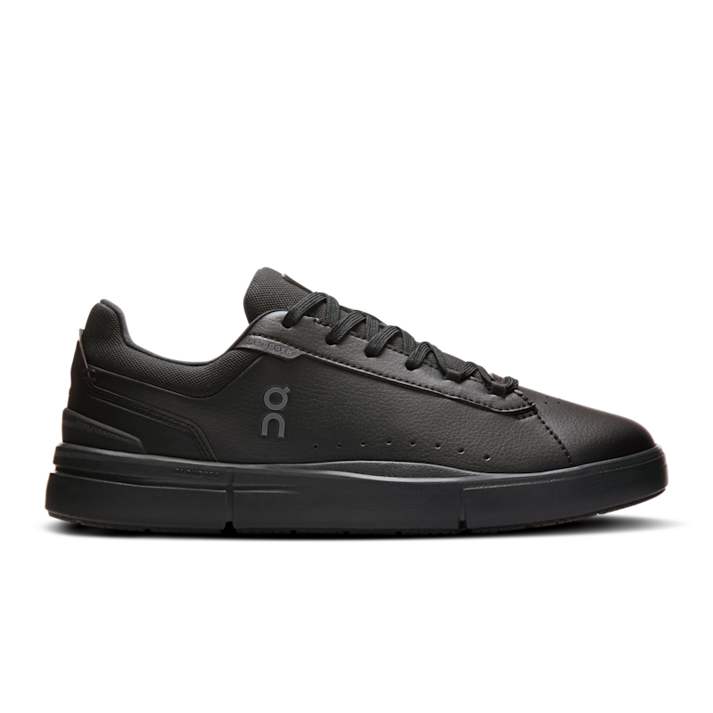 On Women's THE ROGER Advantage Tennis Shoe in Black/Black, Size: 8.5