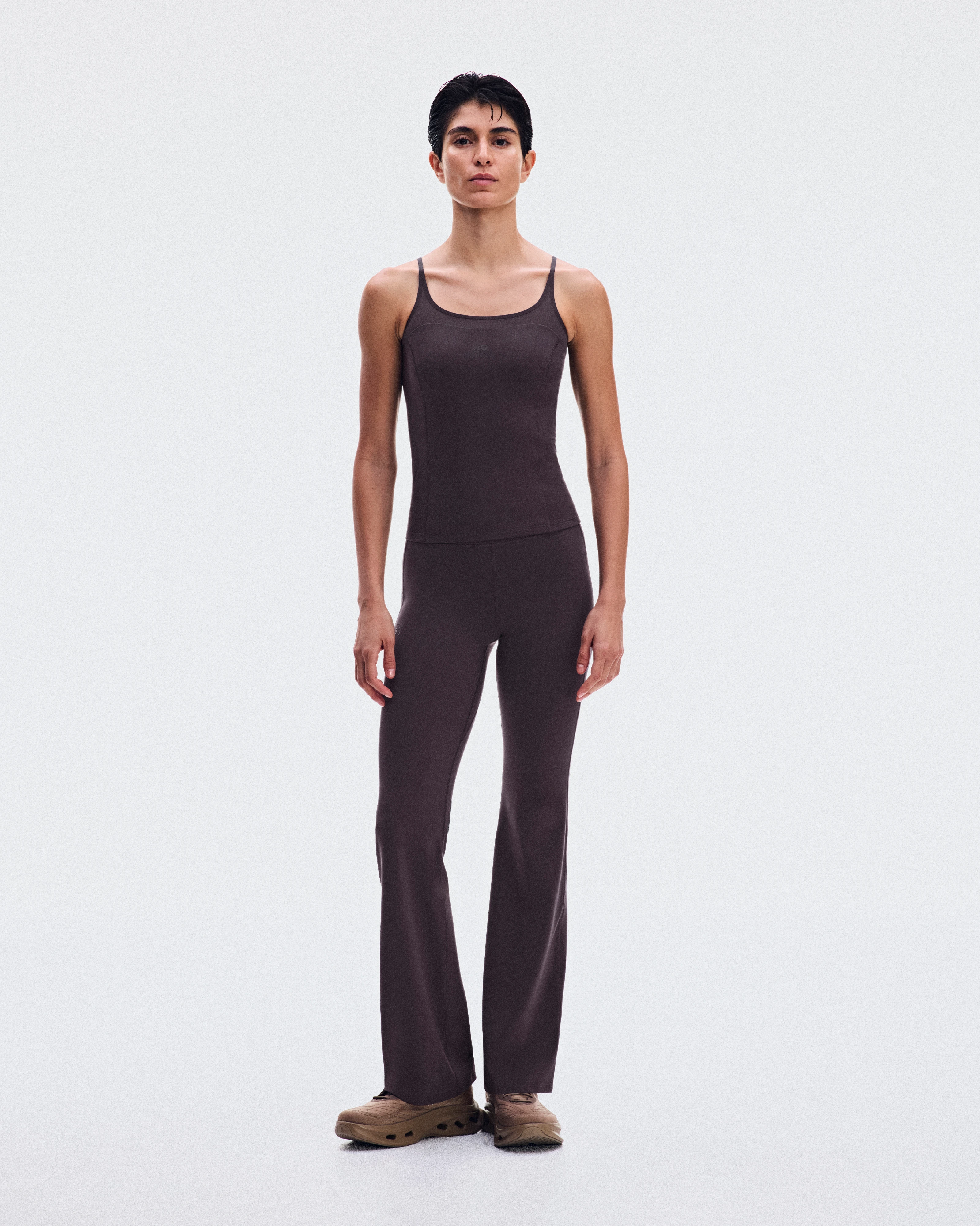 On Bootleg Trousers LOEWE Purple Women Pants