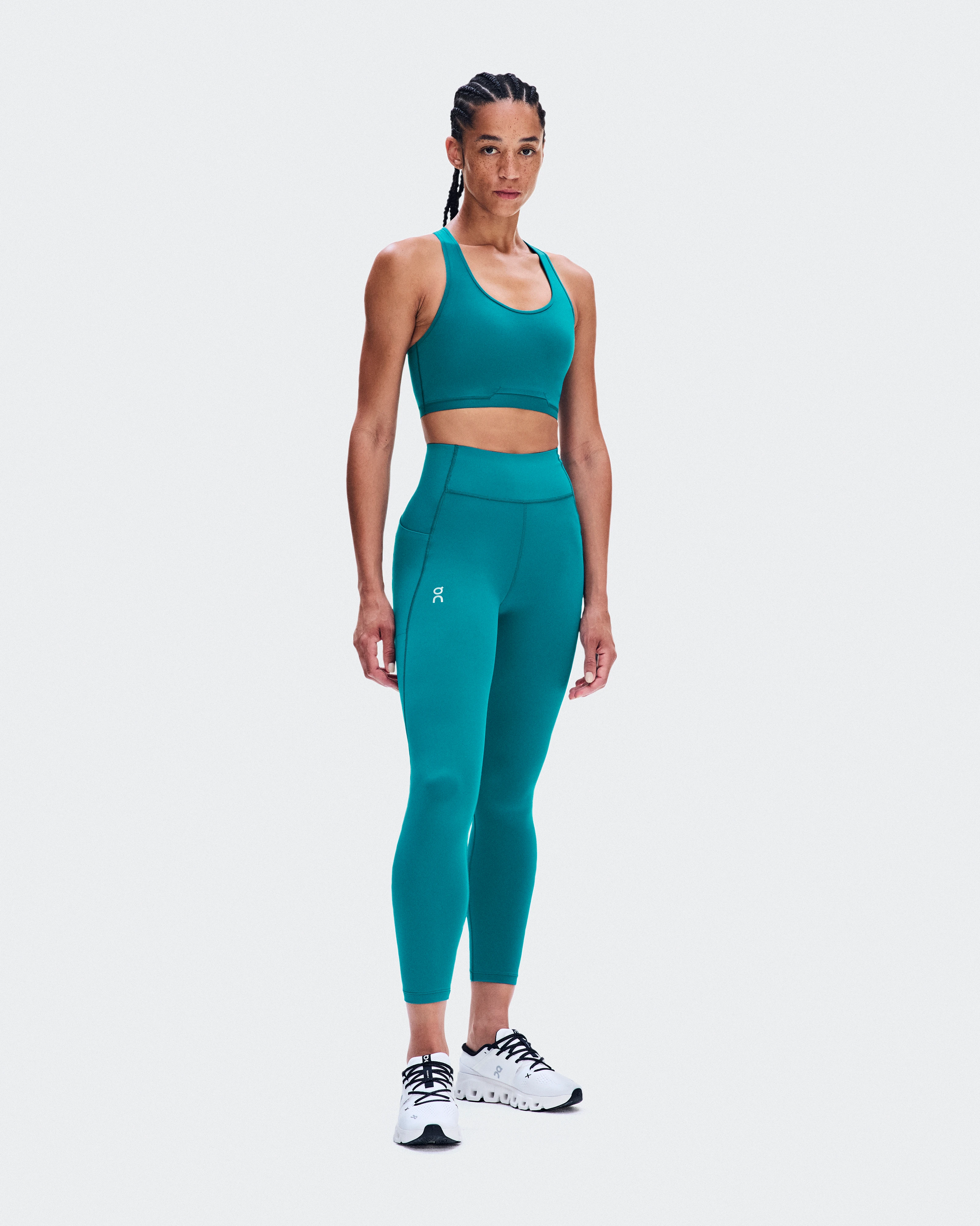 On Train Tights 7/8 Abyss Women Tights