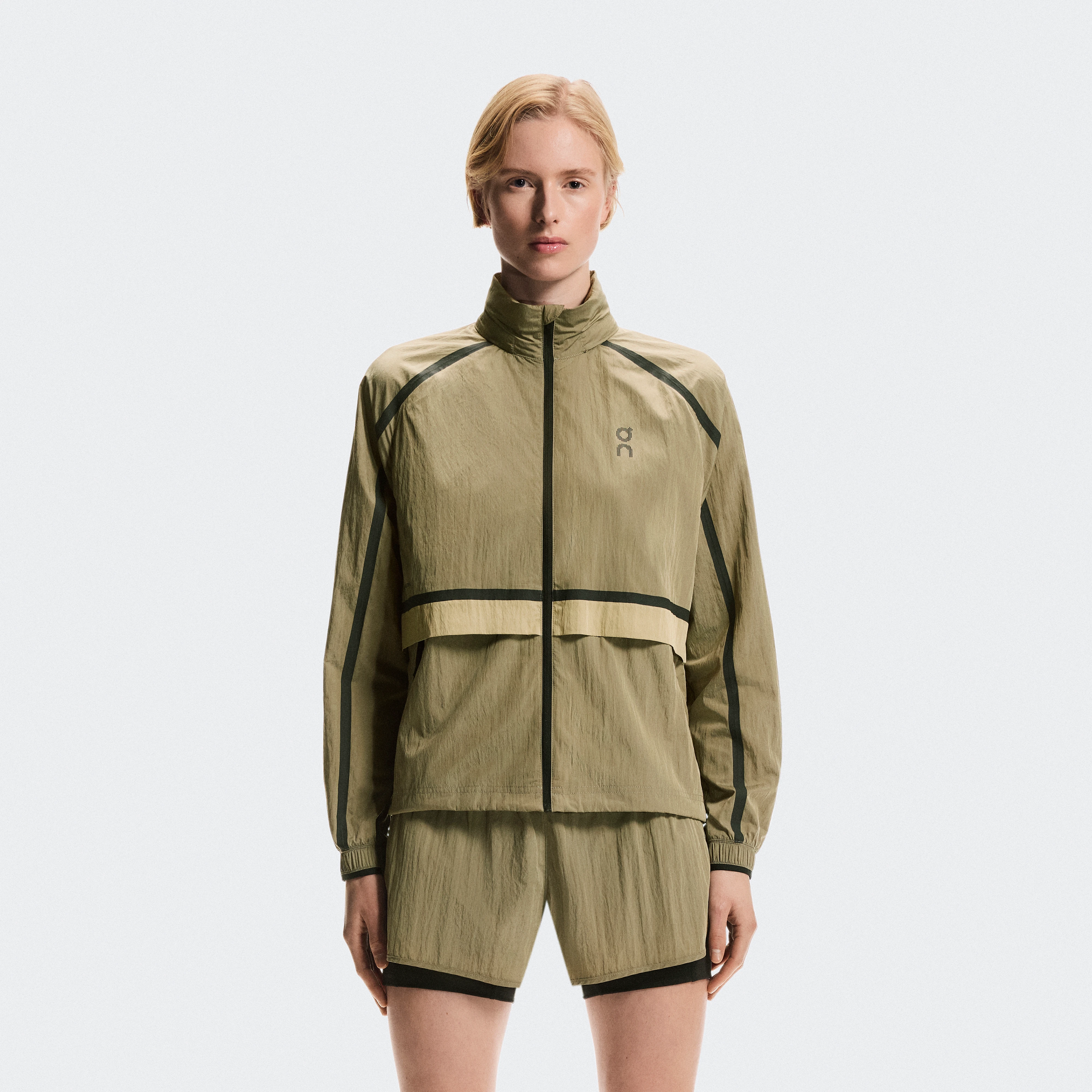 On Performance Volt Jacket Beige Marron Femme Femme – Running toute saison Vestes