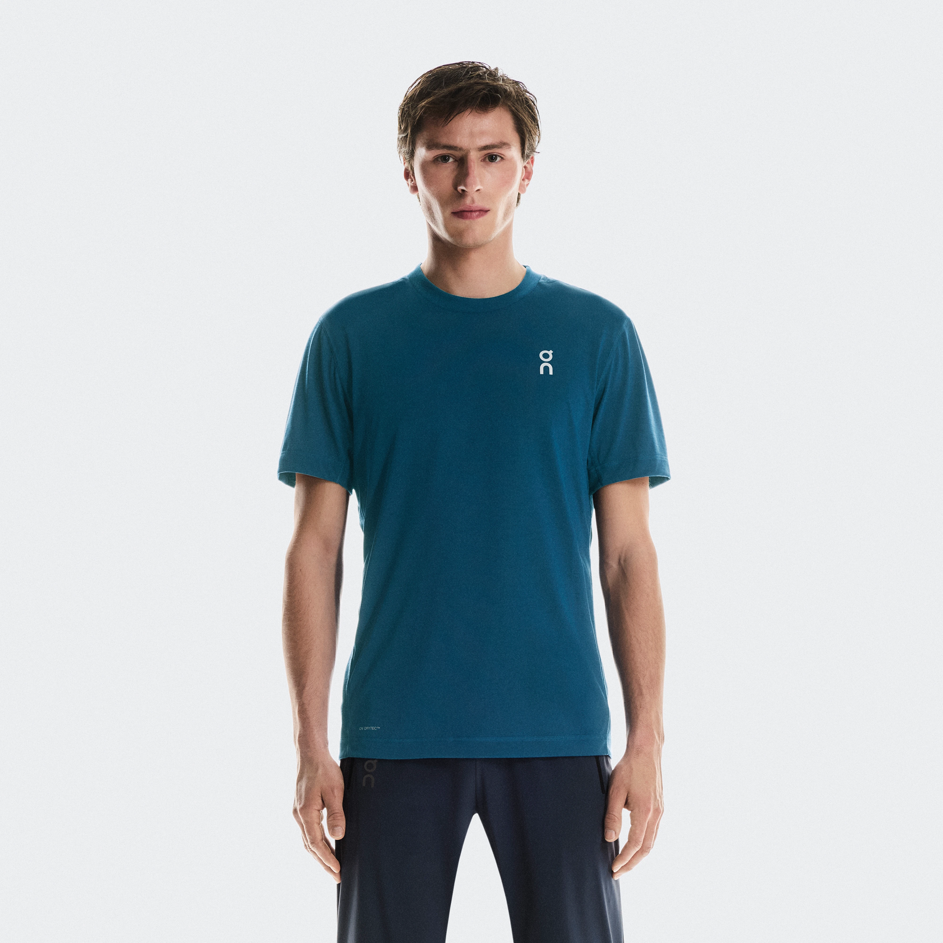 On Train-T Azul Masculino Masculino – HIIT, cross-training, treinos versáteis Partes de cima e camisetas