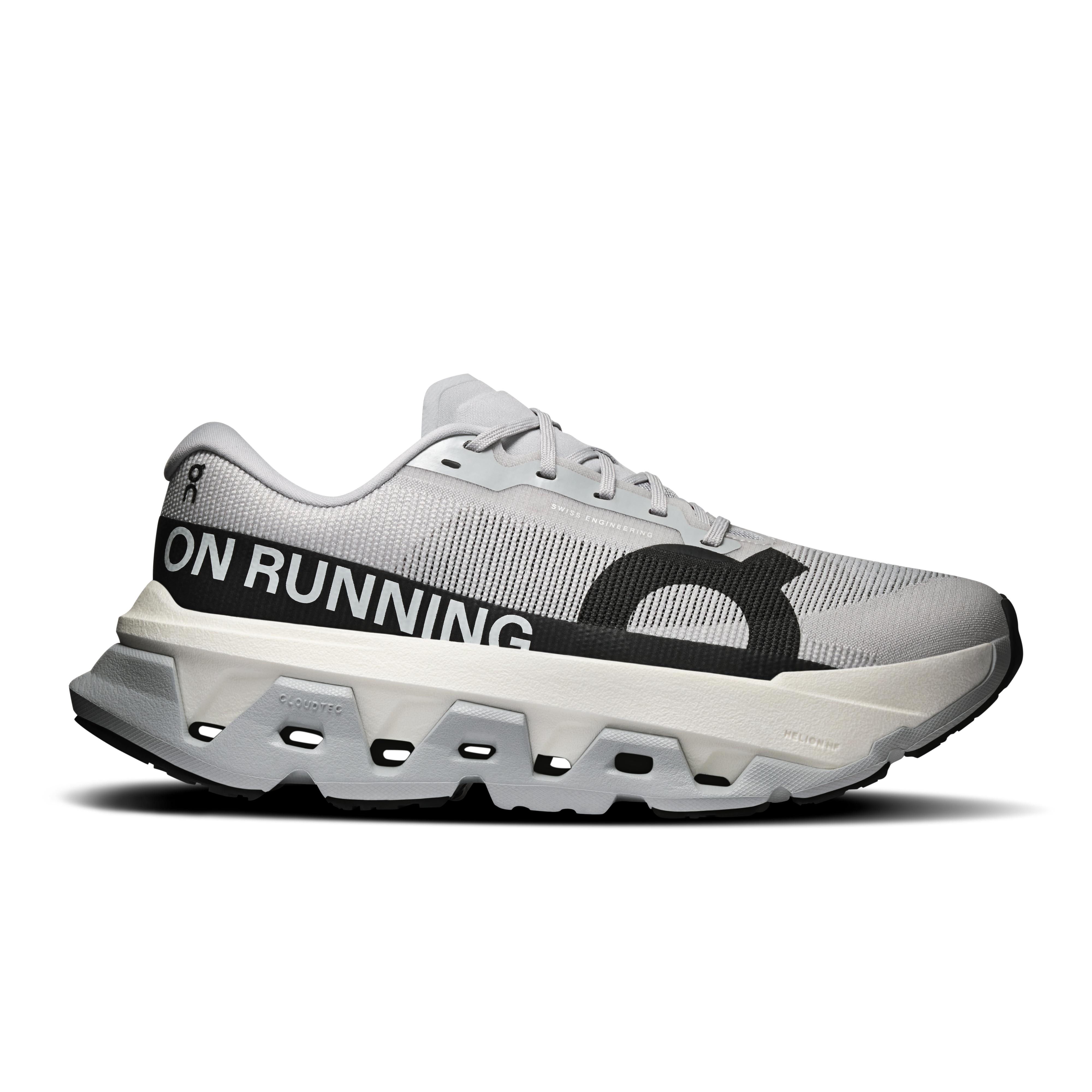 On Cloudmonster 3 Hyper Glacier & Black Women Road running Shoes