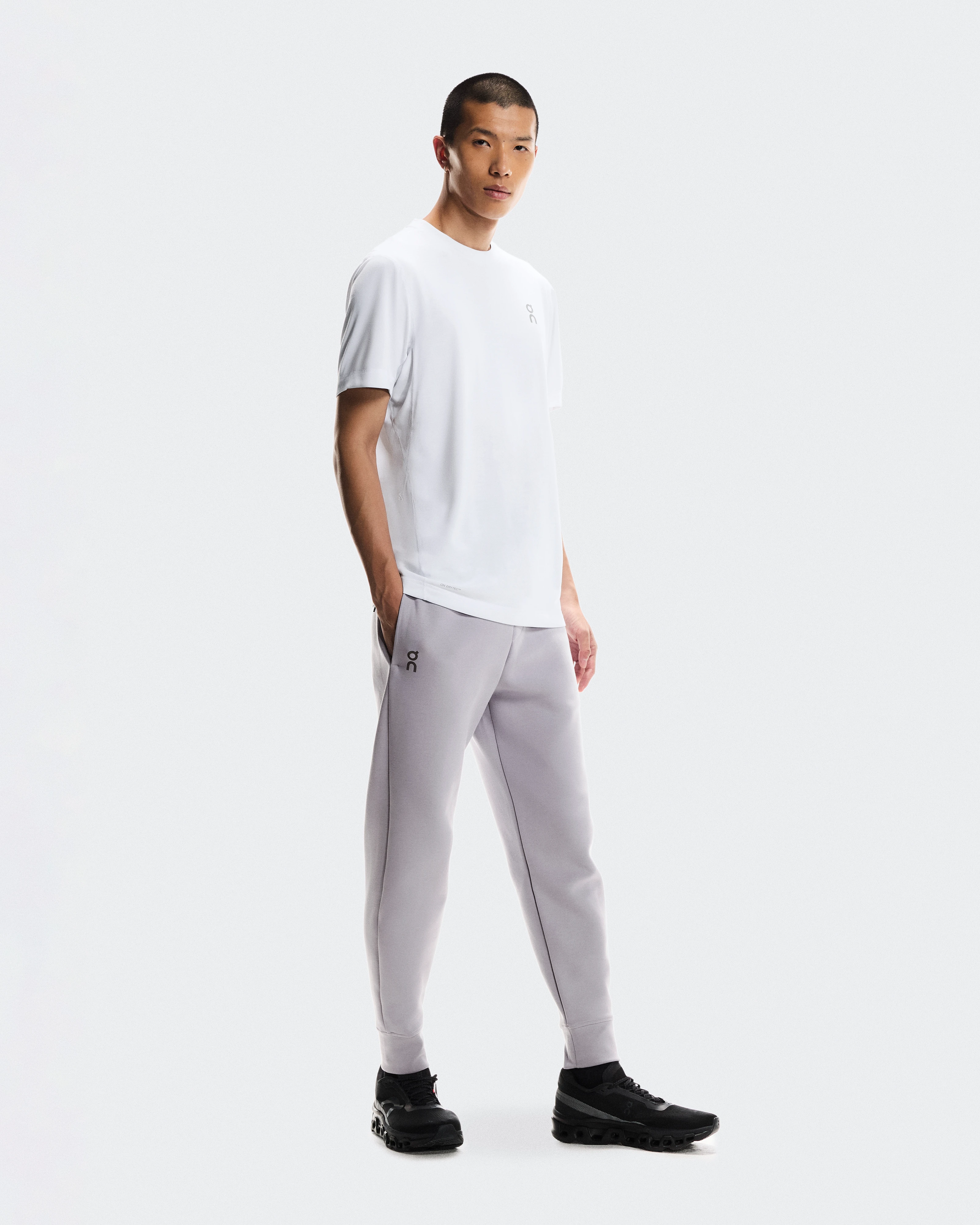 On Focus Tech Sweatpants Lilac Men Pants