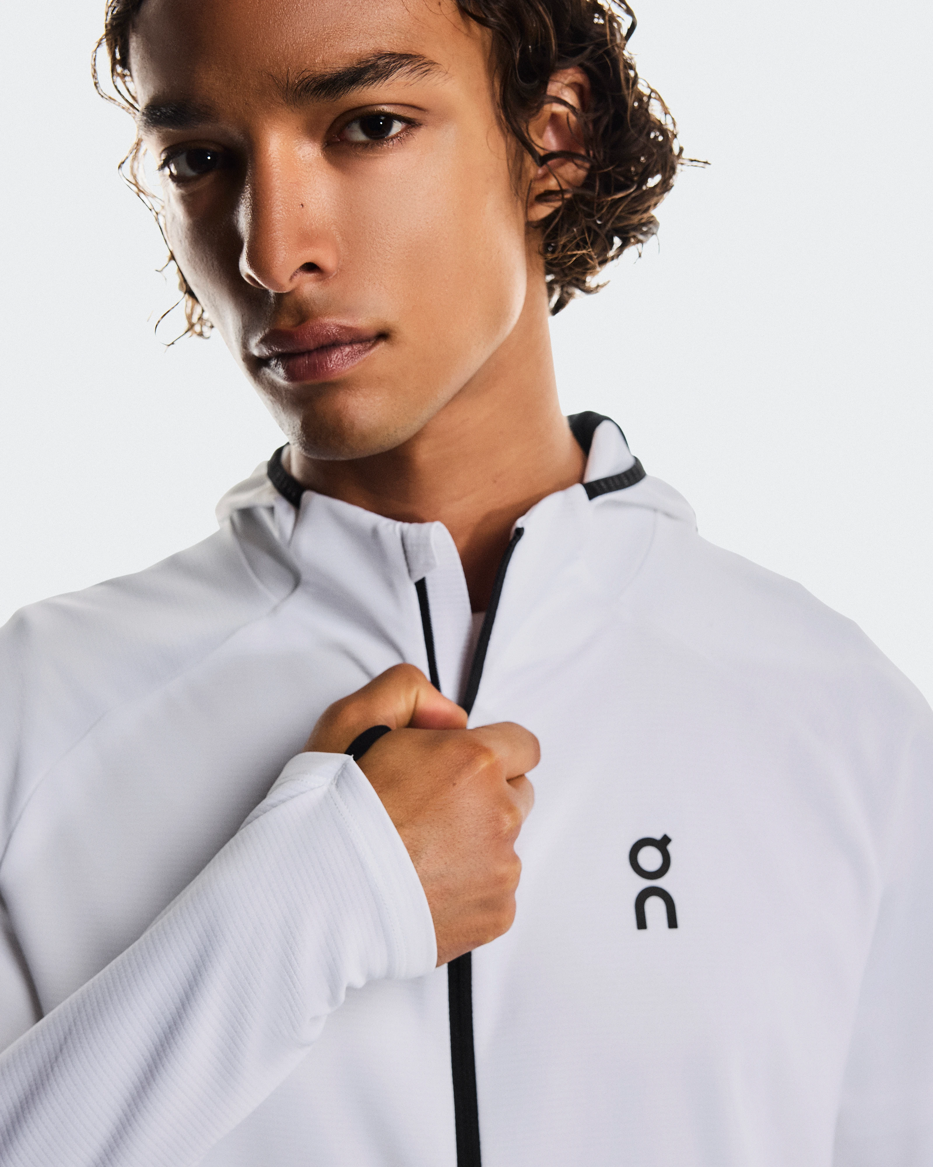 On Climate Zip Hoodie White Men Hoodies and sweatshirts