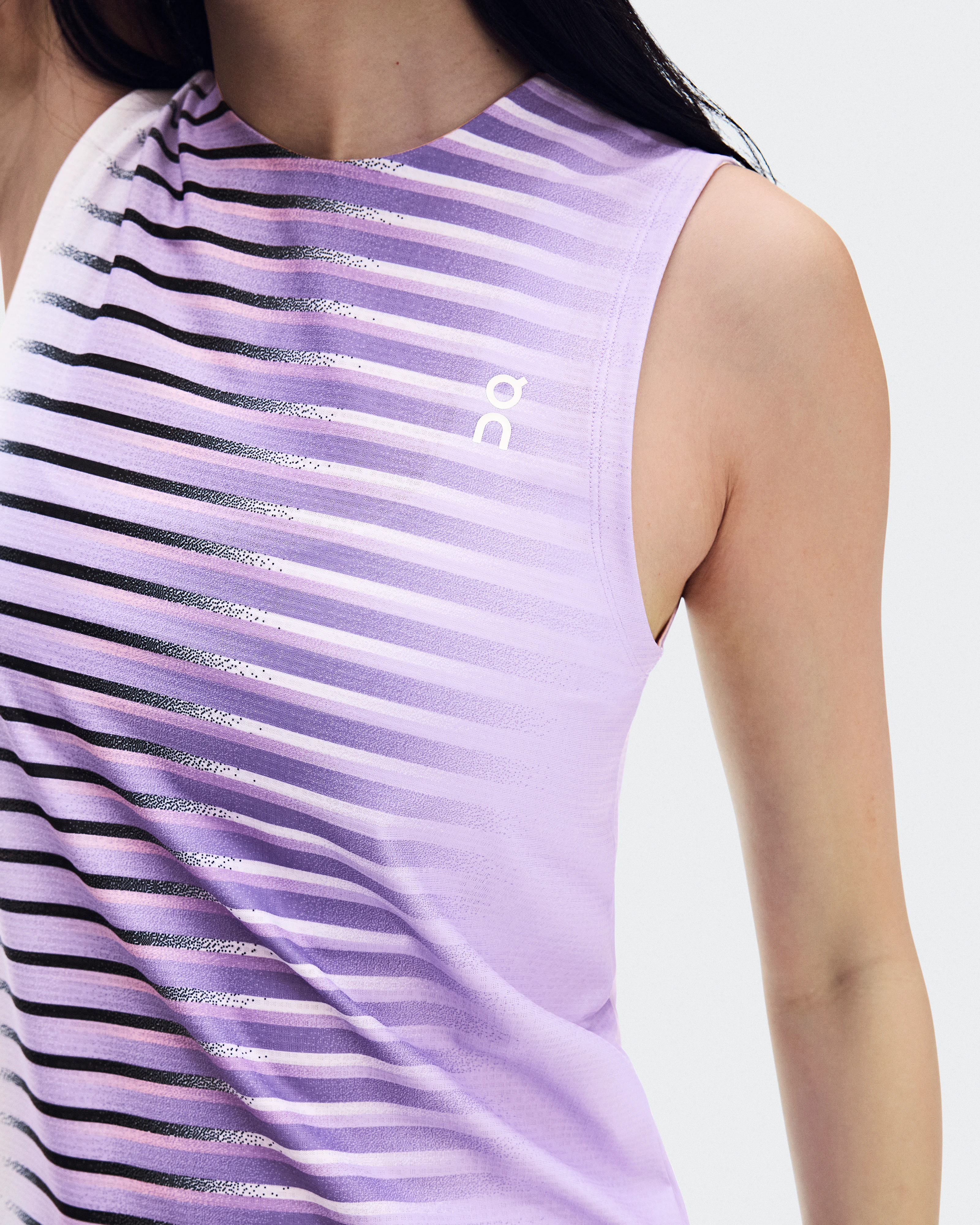 On Court Tank Edge Bloom & White Women Tops and t-shirts