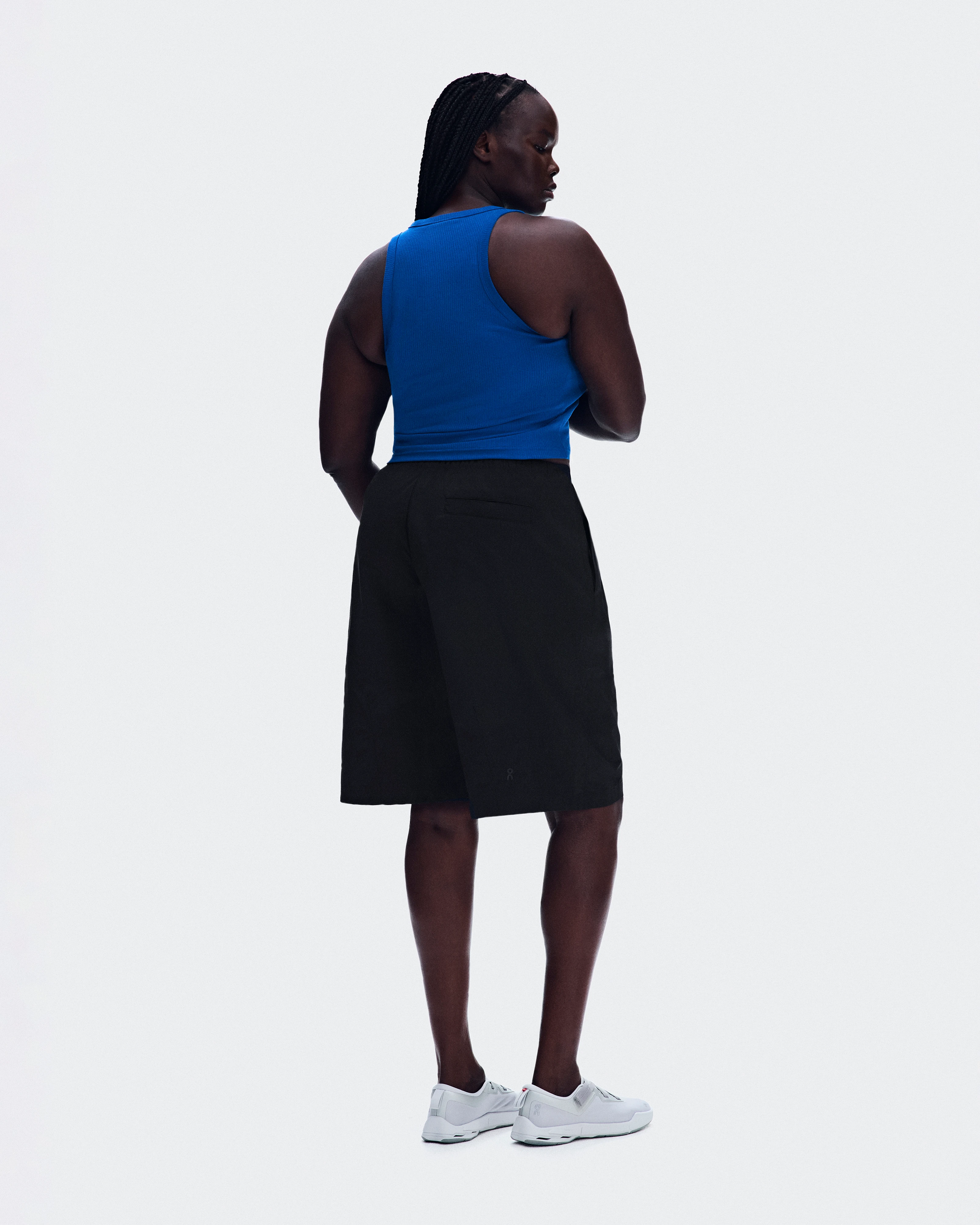 On All-Day Ribbed Tank Indigo Donna Maglie e magliette