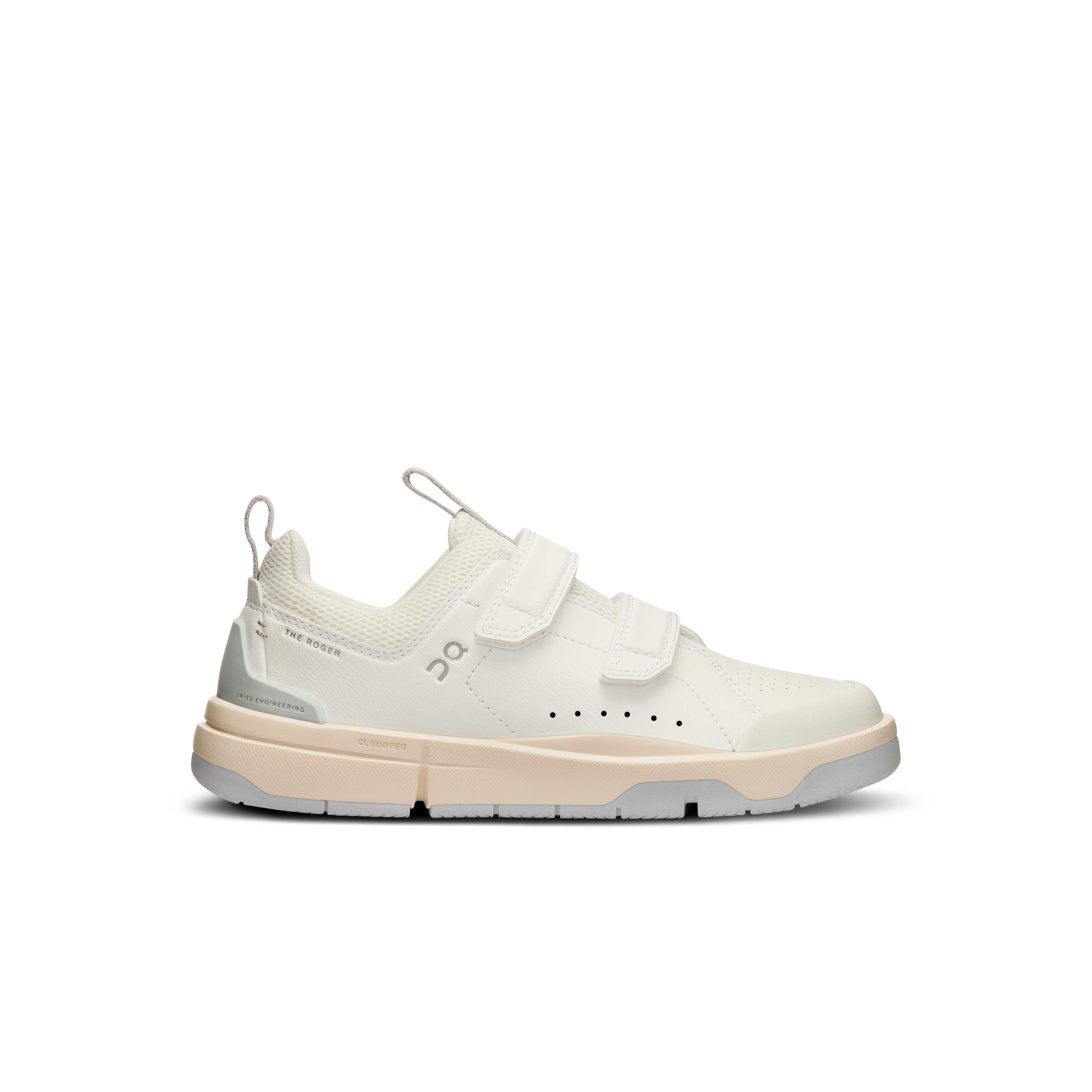 THE ROGER Kids Lifestyle Shoe in White/Glacier