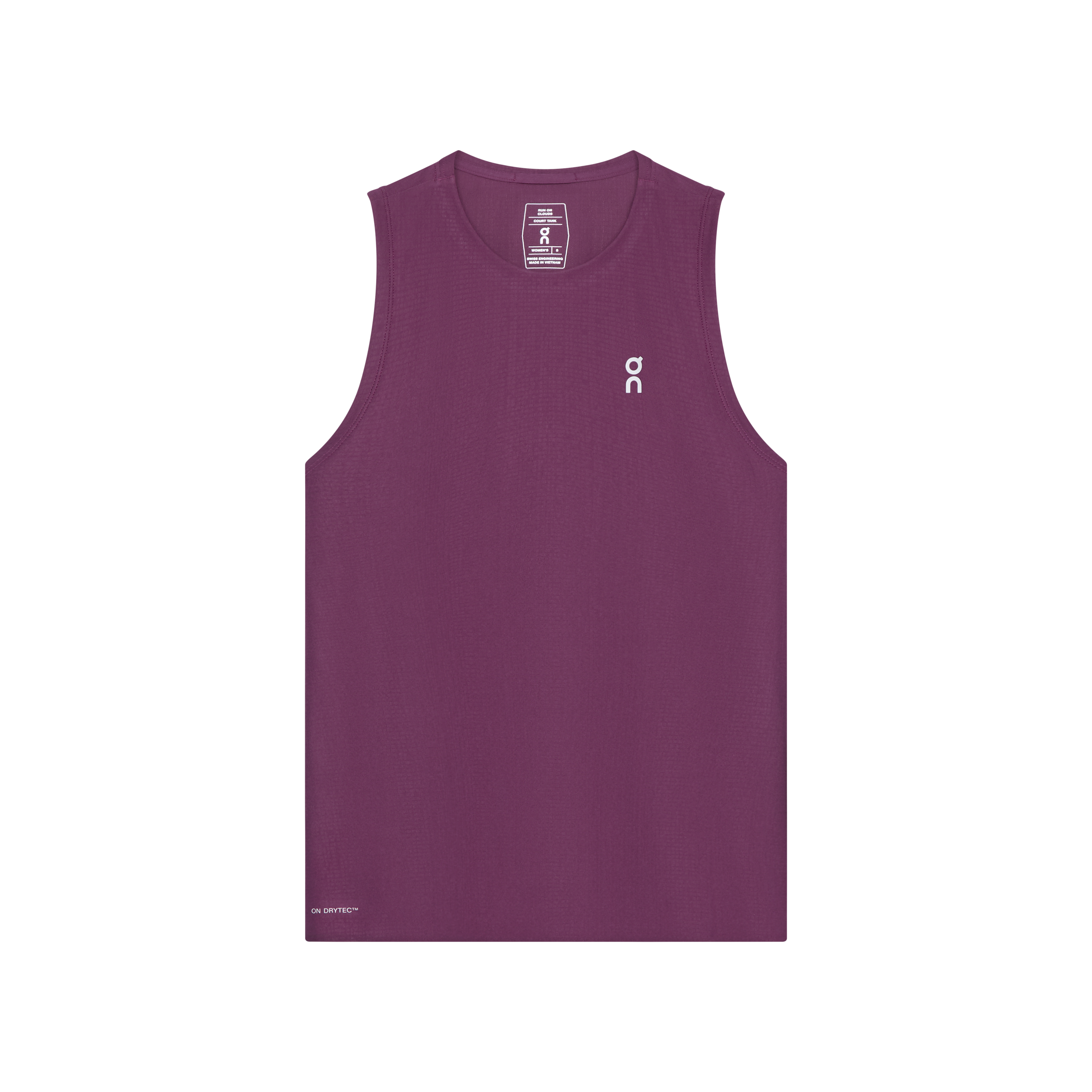 Court Tank Top in Cassis