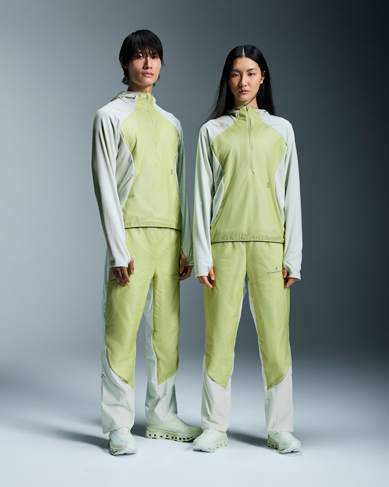 On Trail Balaclava-T PAF Long-Sleeve Shirt in Ice, Size: Small, Polyamide/Polyester