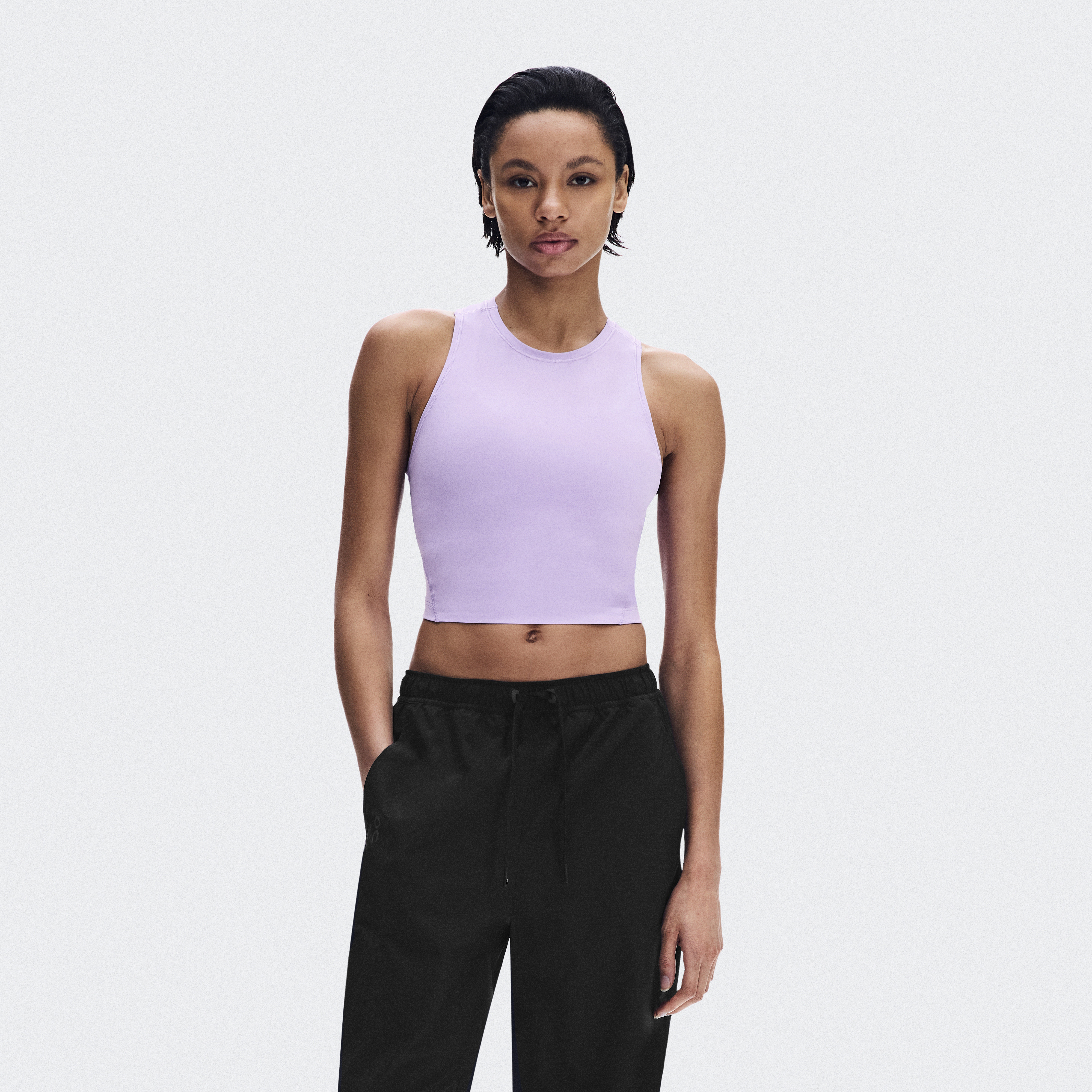 Studio Crop Shirt in Bloom