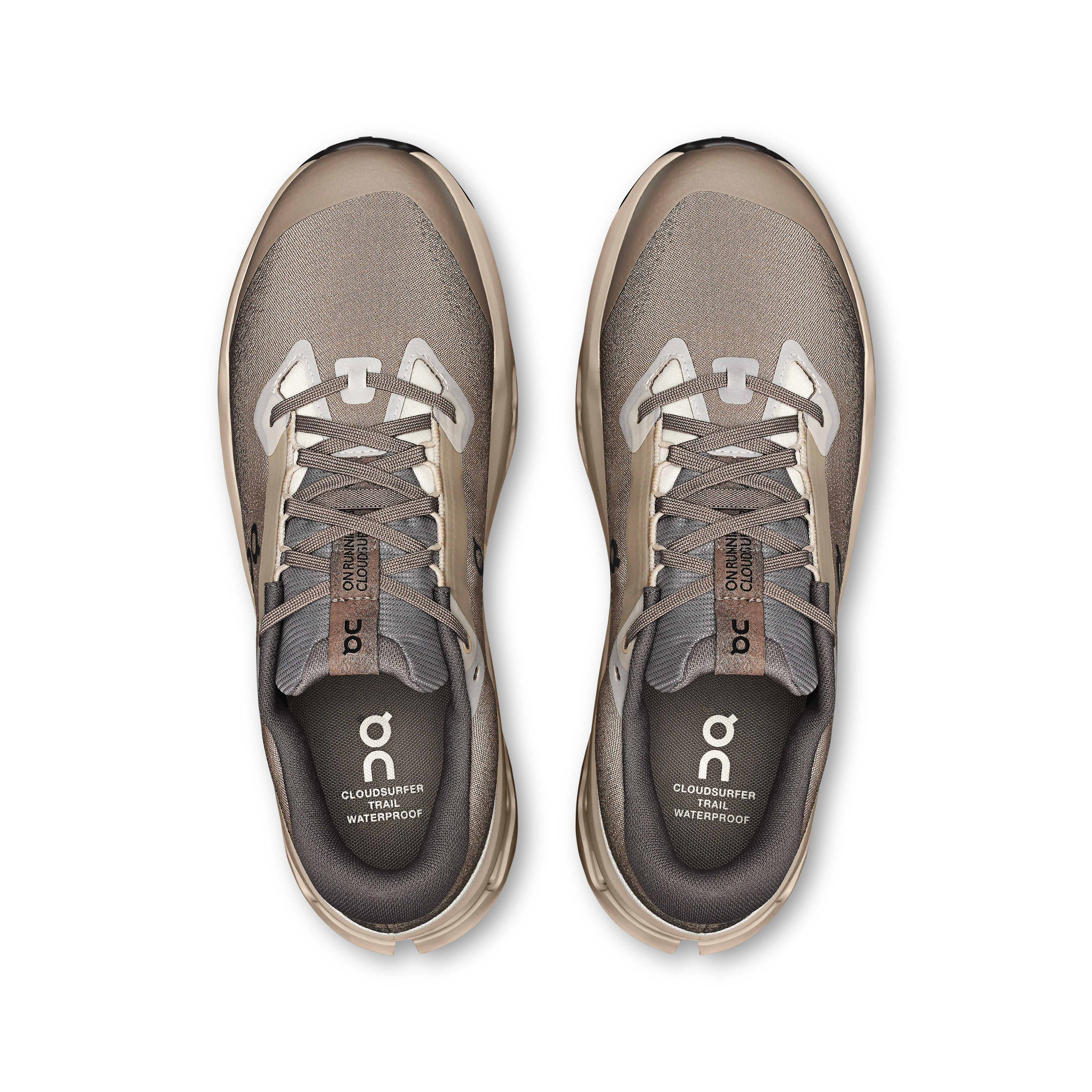 On Cloudsurfer Trail 2 Waterproof Cinder & Desert Men Trail running Shoes